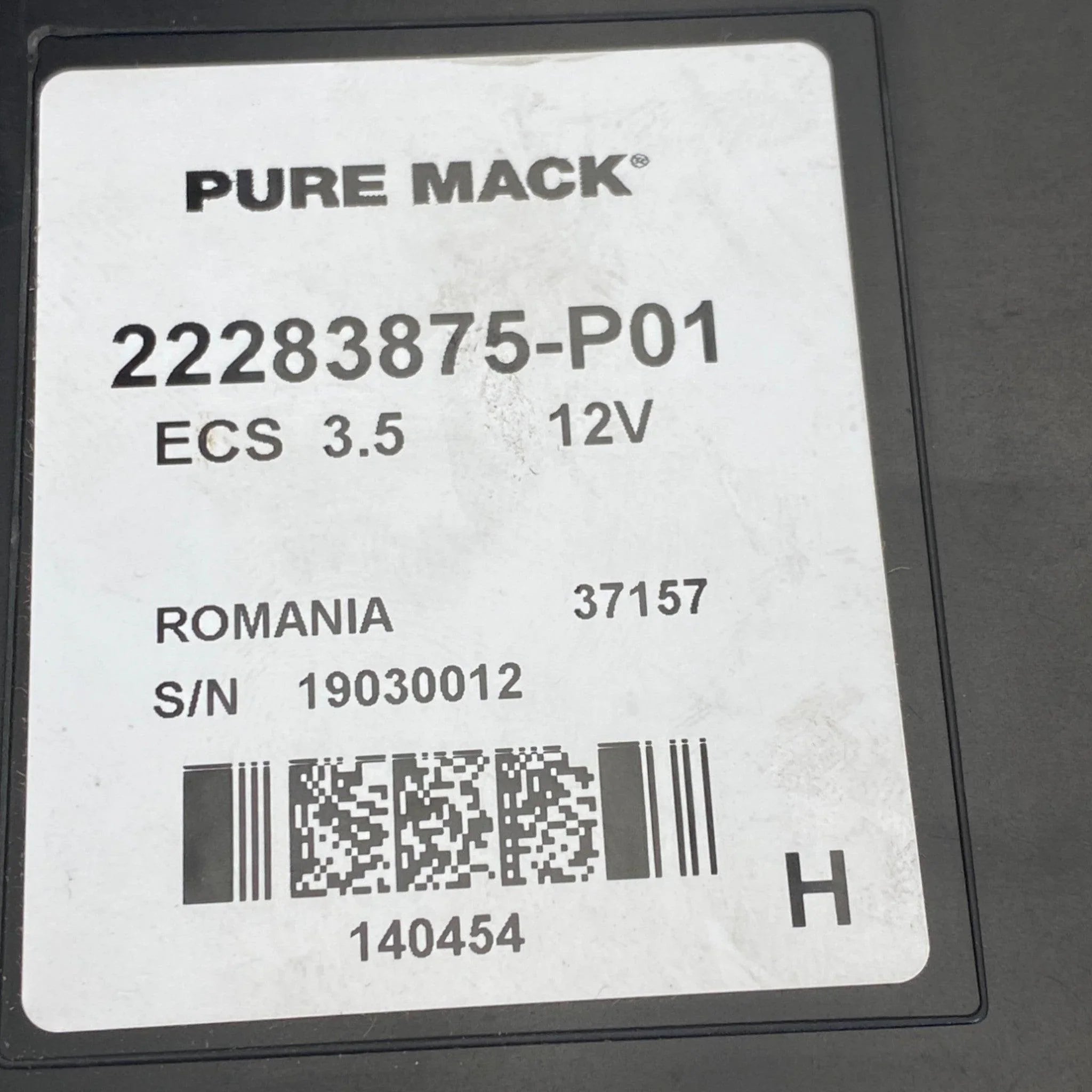 22283875 Genuine Volvo Control Unit
