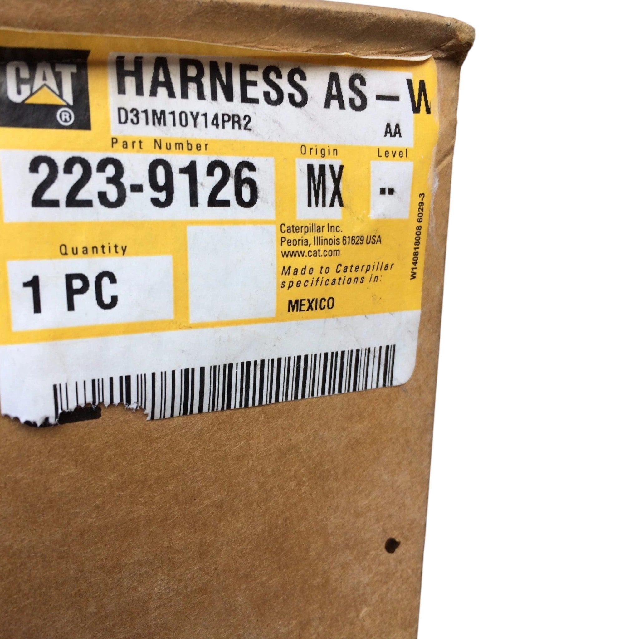 2239126 Genuine CAT Harness AS-W