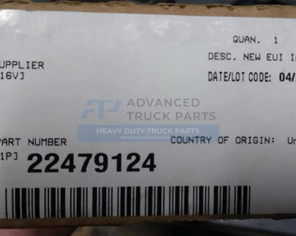 22479124 Genuine Mack/Volvo Delphi E3 Unit Injector