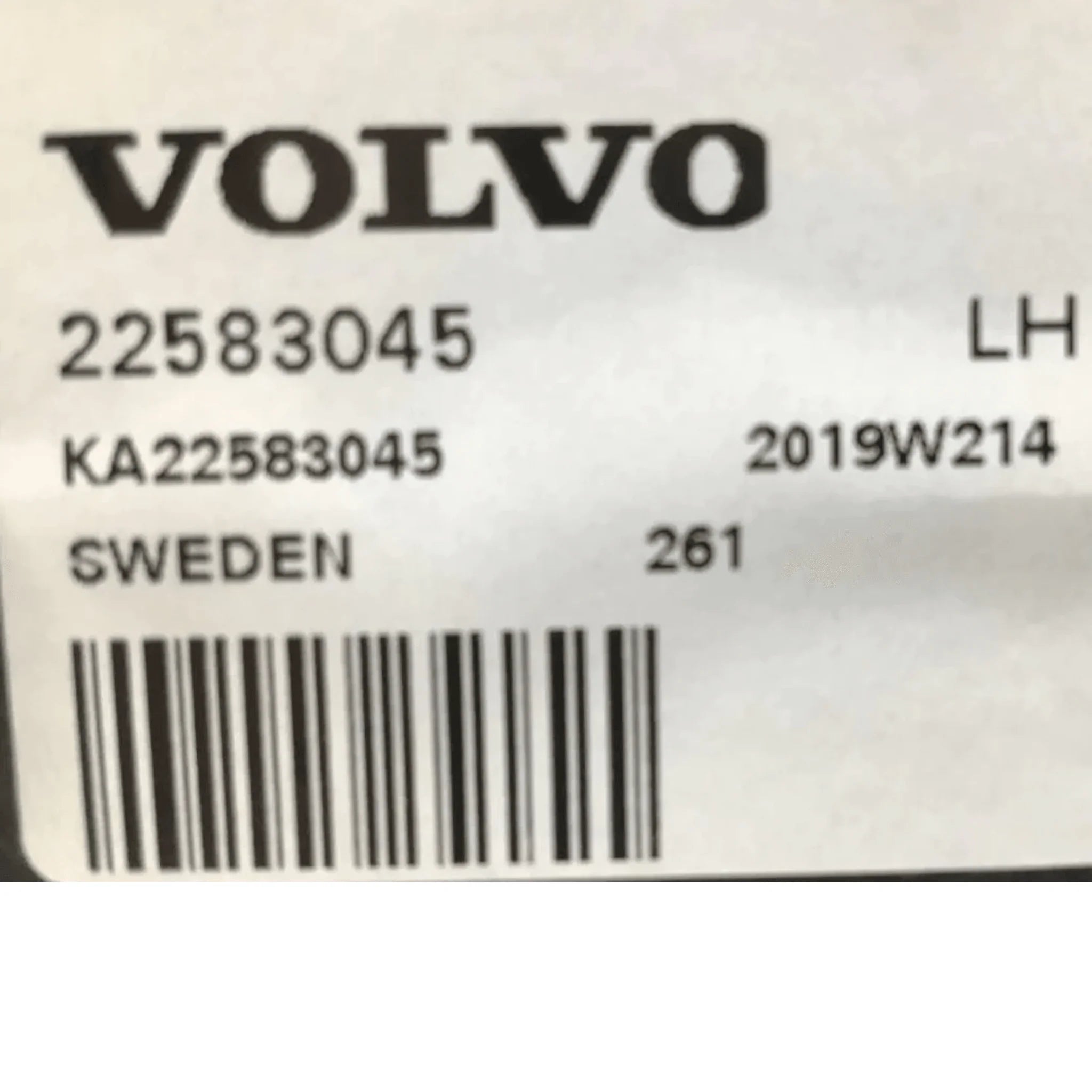 22583045 Genuine Volvo Gear Shift Lever Carrier - Truck To Trailer