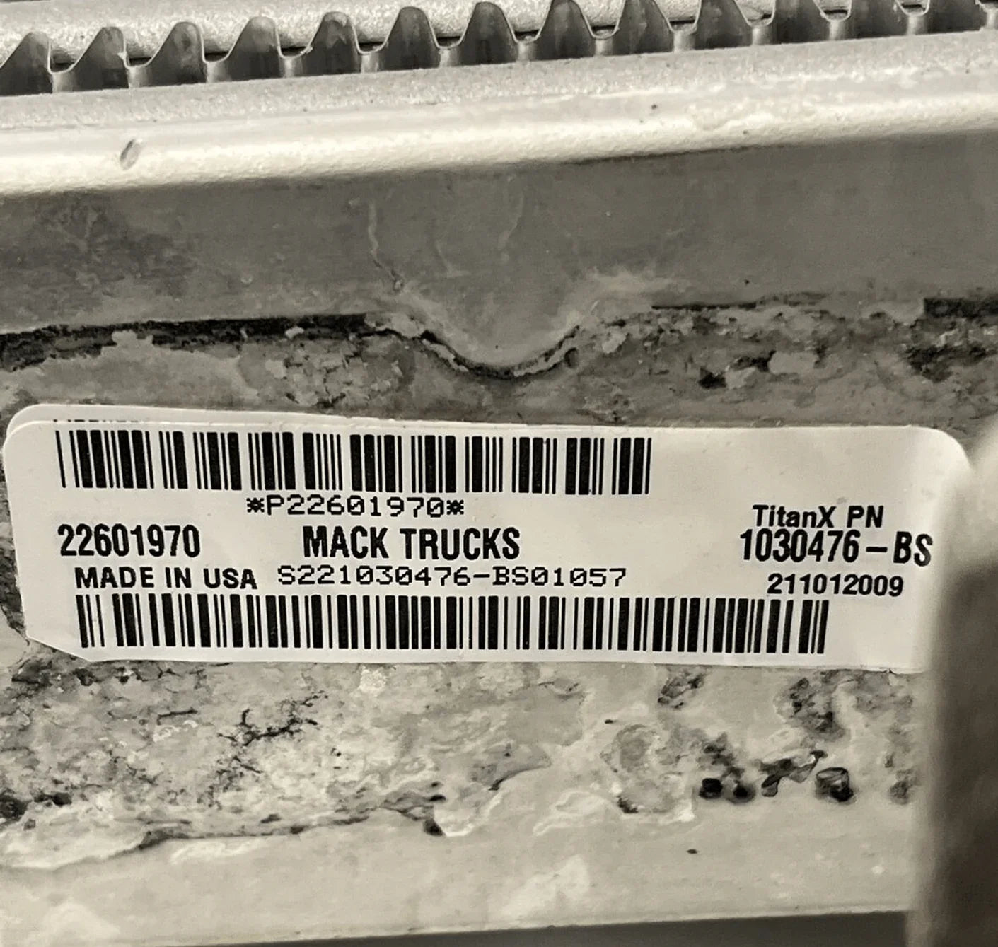 22601970 Oem Mack Charge Air Cooler