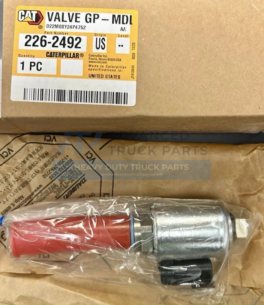 2262492 Genuine CAT Modulating Solenoid Valve 24V - Solenoid Valves