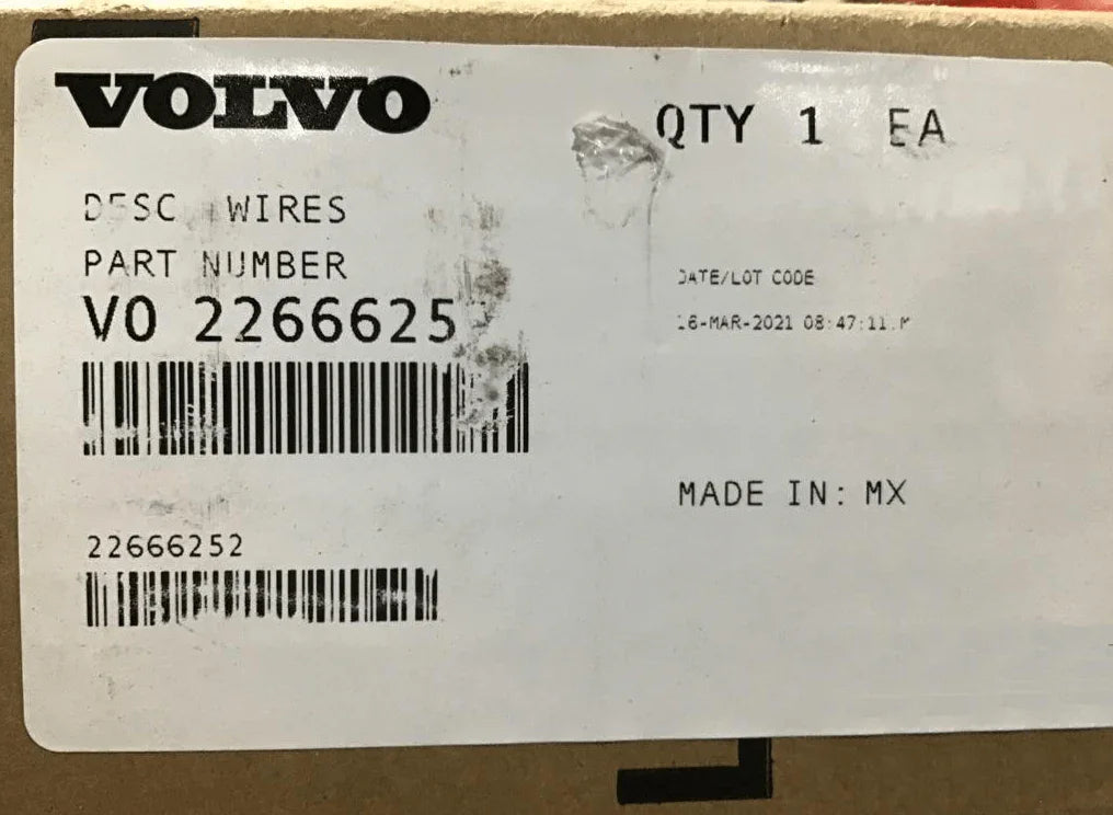 22666252 Genuine Volvo/Mack Wires - Truck To Trailer