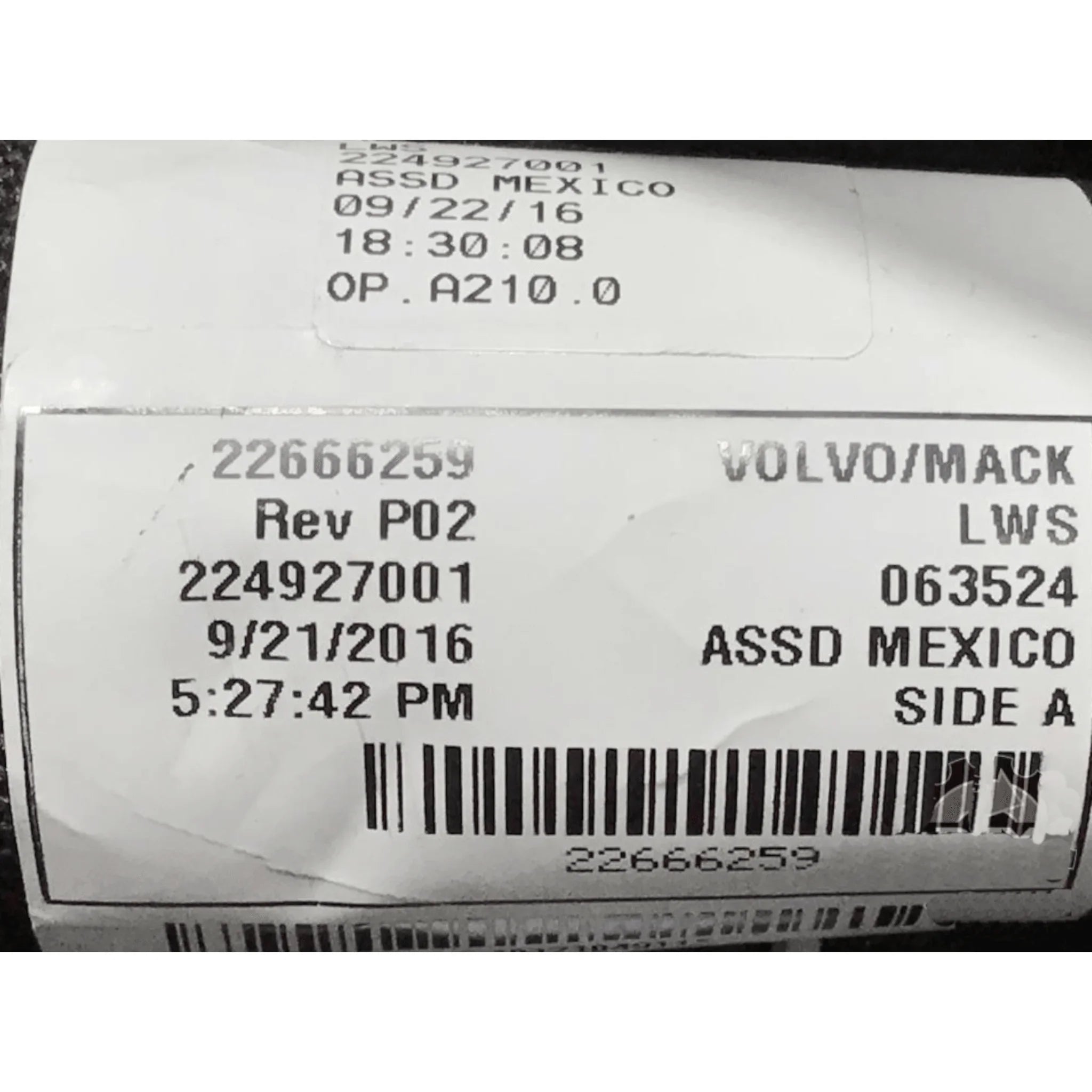 22666259 Genuine Volvo Wires - Truck To Trailer