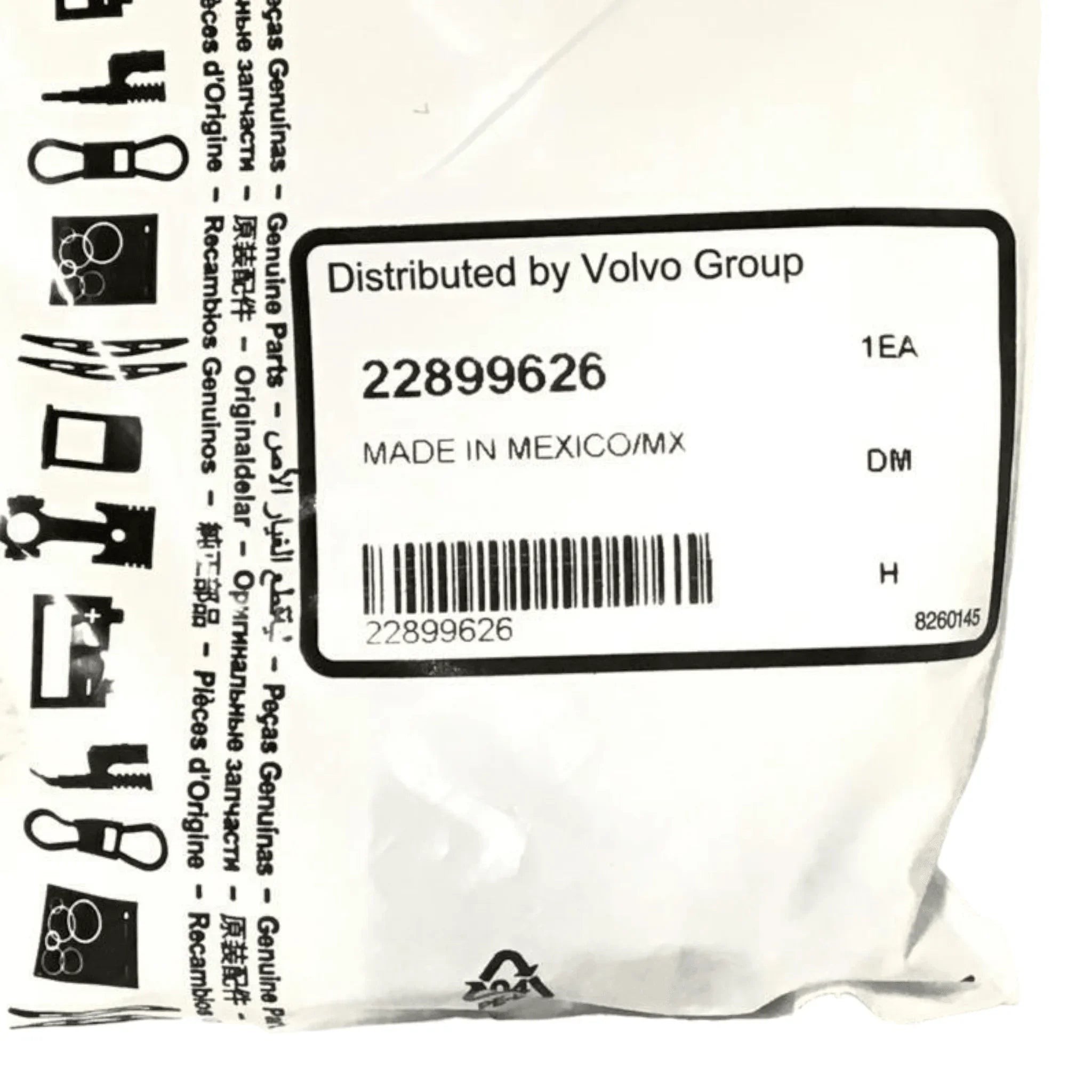 22899626 Genuine Volvo Pressure Sensor - Truck To Trailer