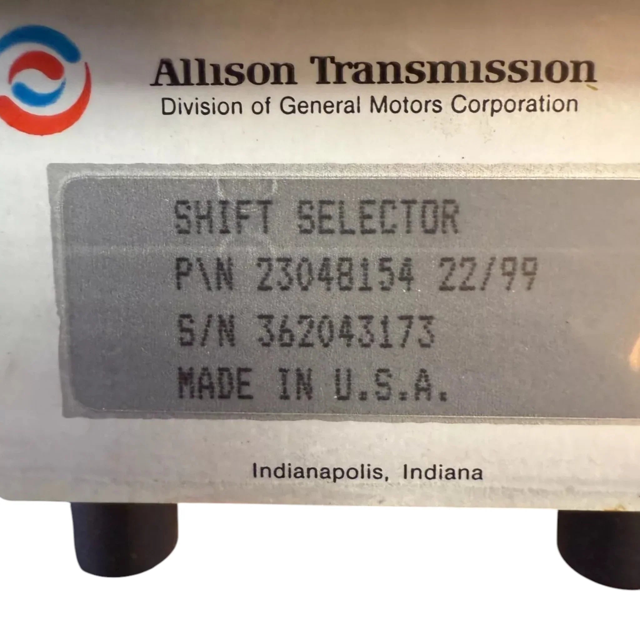 23048154 Genuine Allison Push Button Shift Selector