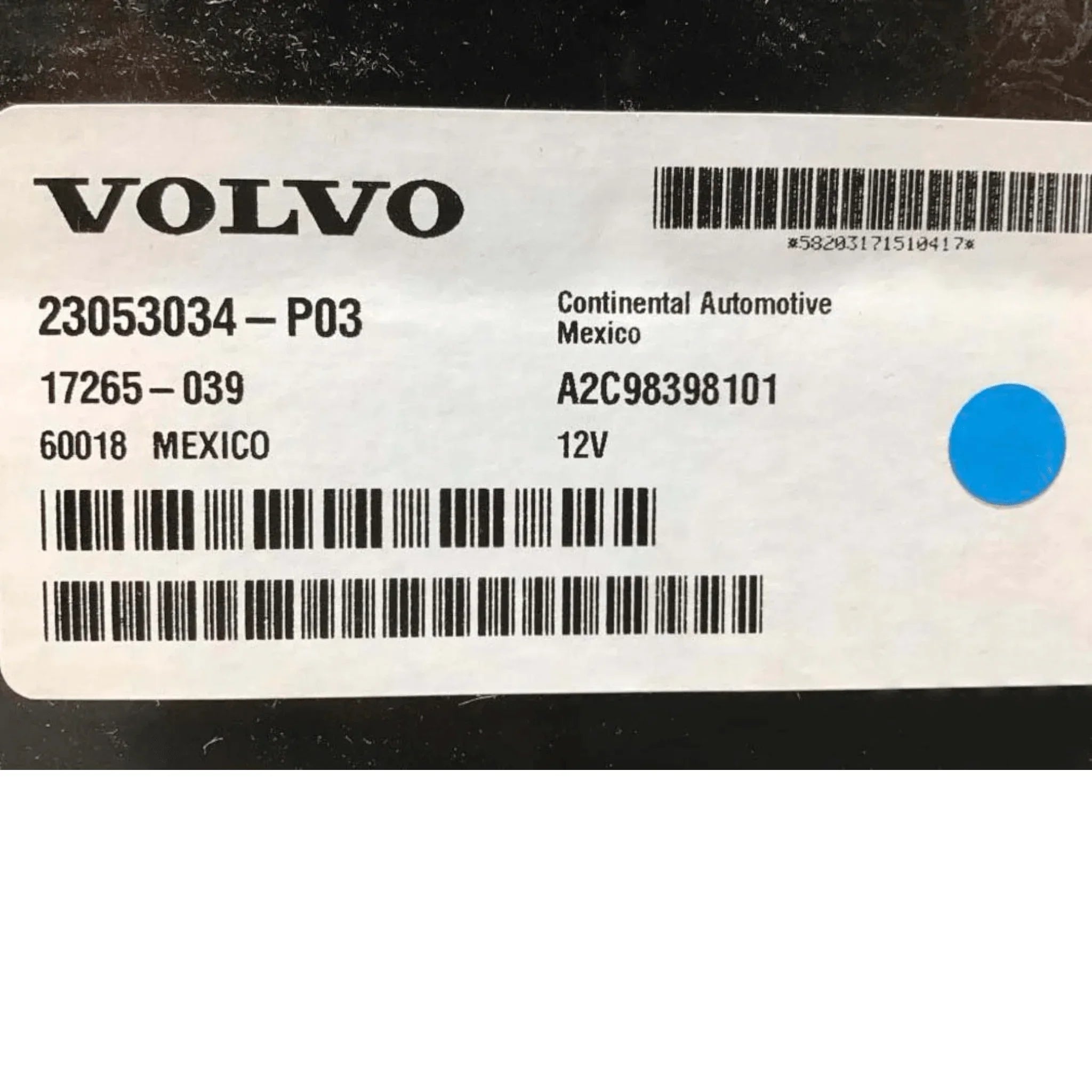 23053034 Genuine Volvo Instrument Cluster - Truck To Trailer