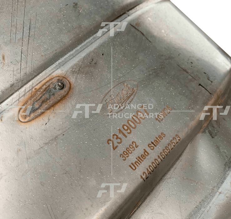 23190007 Genuine Mack Catalytic Muffler - ADVANCED TRUCK PARTS