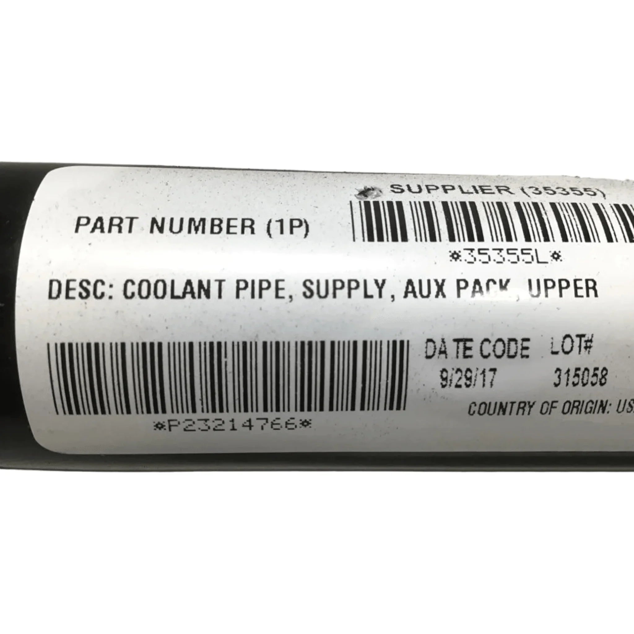 23214766 Genuine Volvo/Mack Coolant Pipe - Truck To Trailer