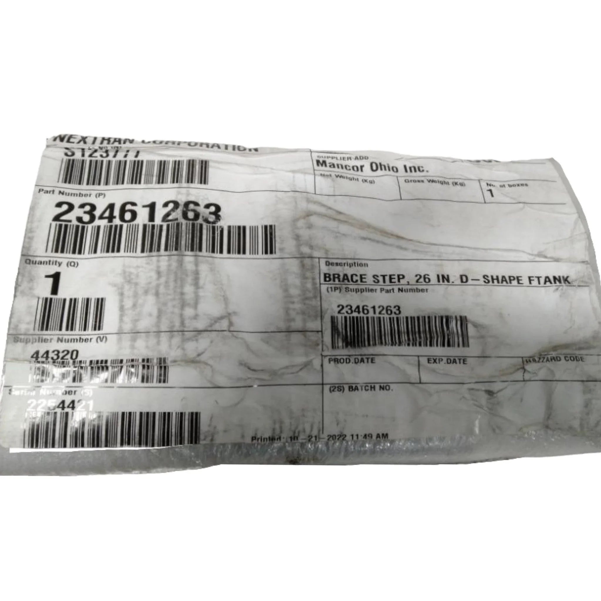 23461263 Genuine Volvo Brace - Truck To Trailer