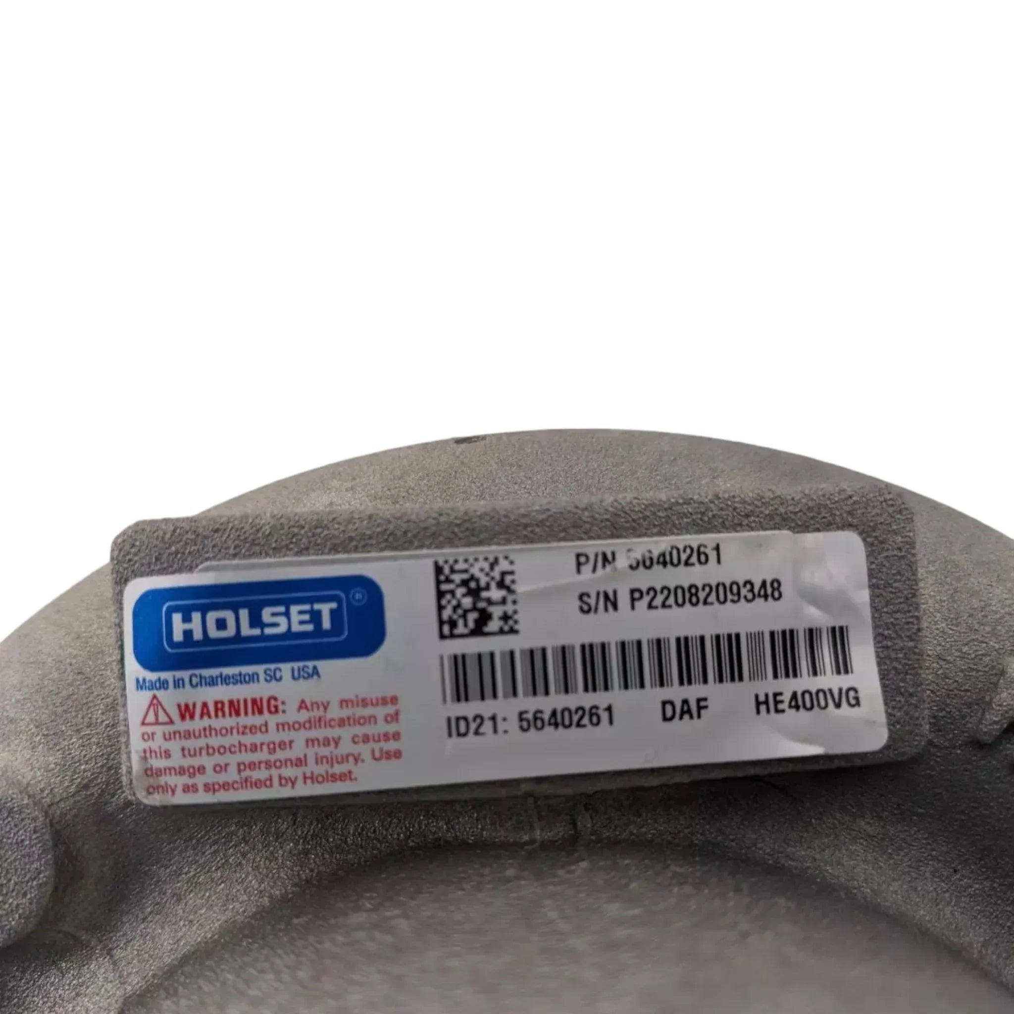 2348184 Genuine Paccar Turbocharger – ADVANCED TRUCK PARTS