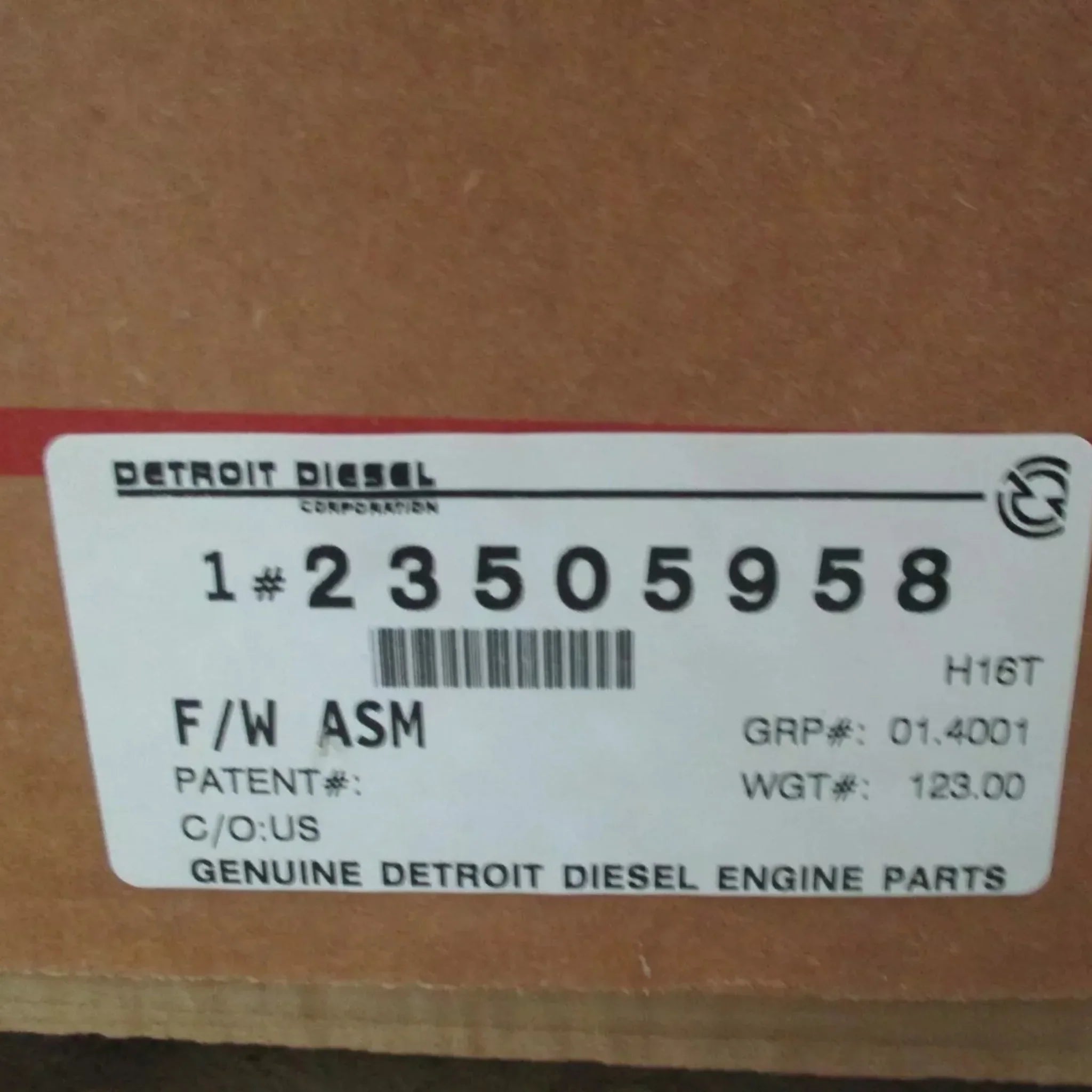 23505958 Detroit Diesel Flywheel Assembly