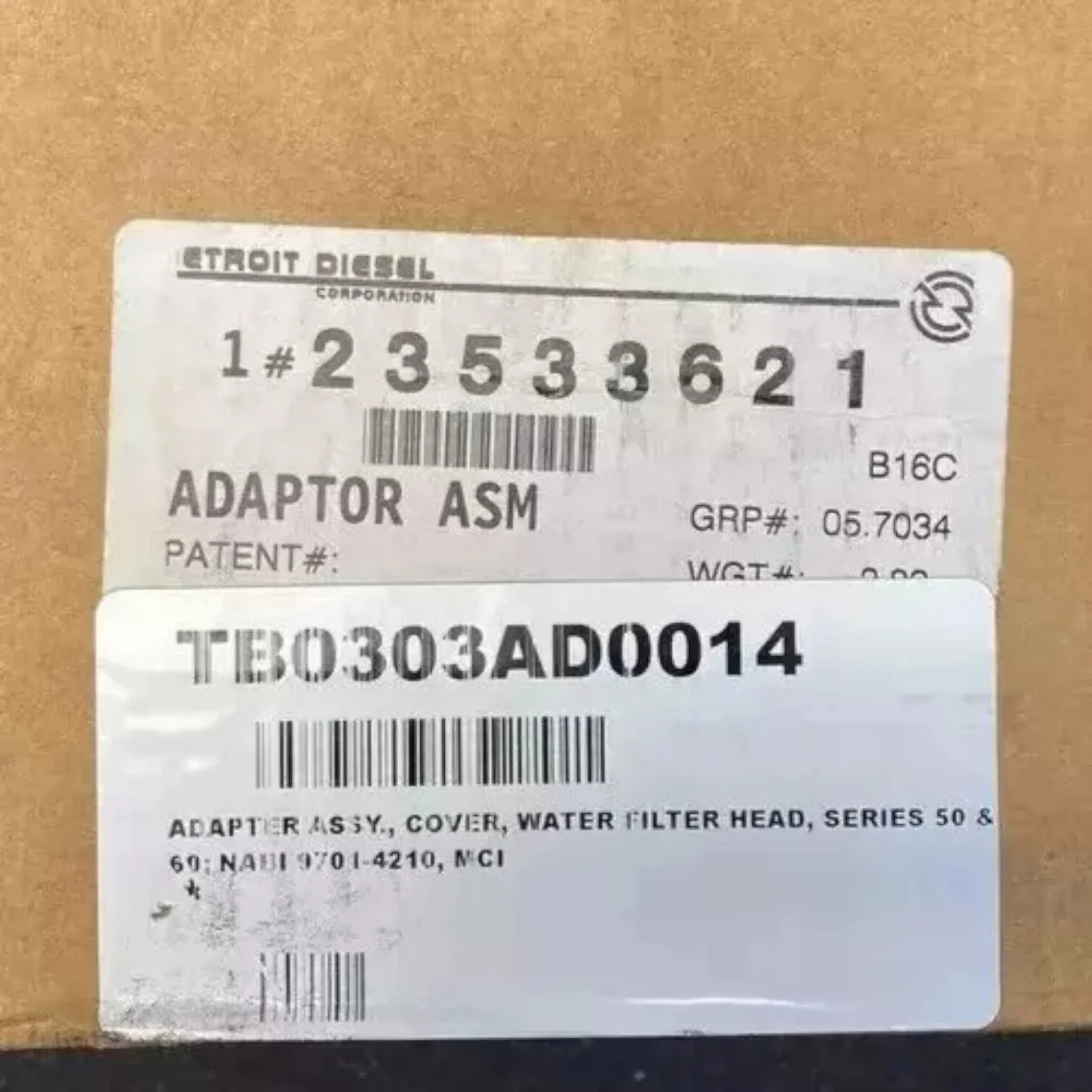 23533621 Genuine Detroit Diesel Adaptor Asm