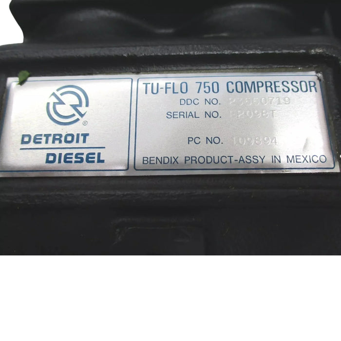 DDER23550719 Genuine Detroit Diesel Air Compressor TF-750