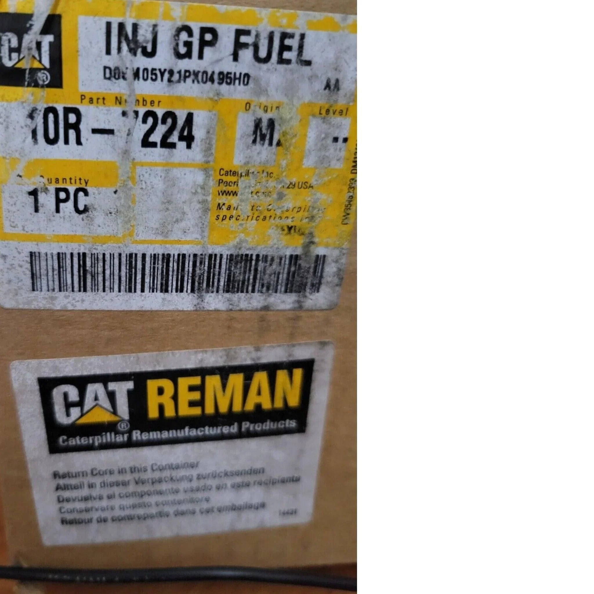 2360962 Genuine Caterpillar Fuel Injector