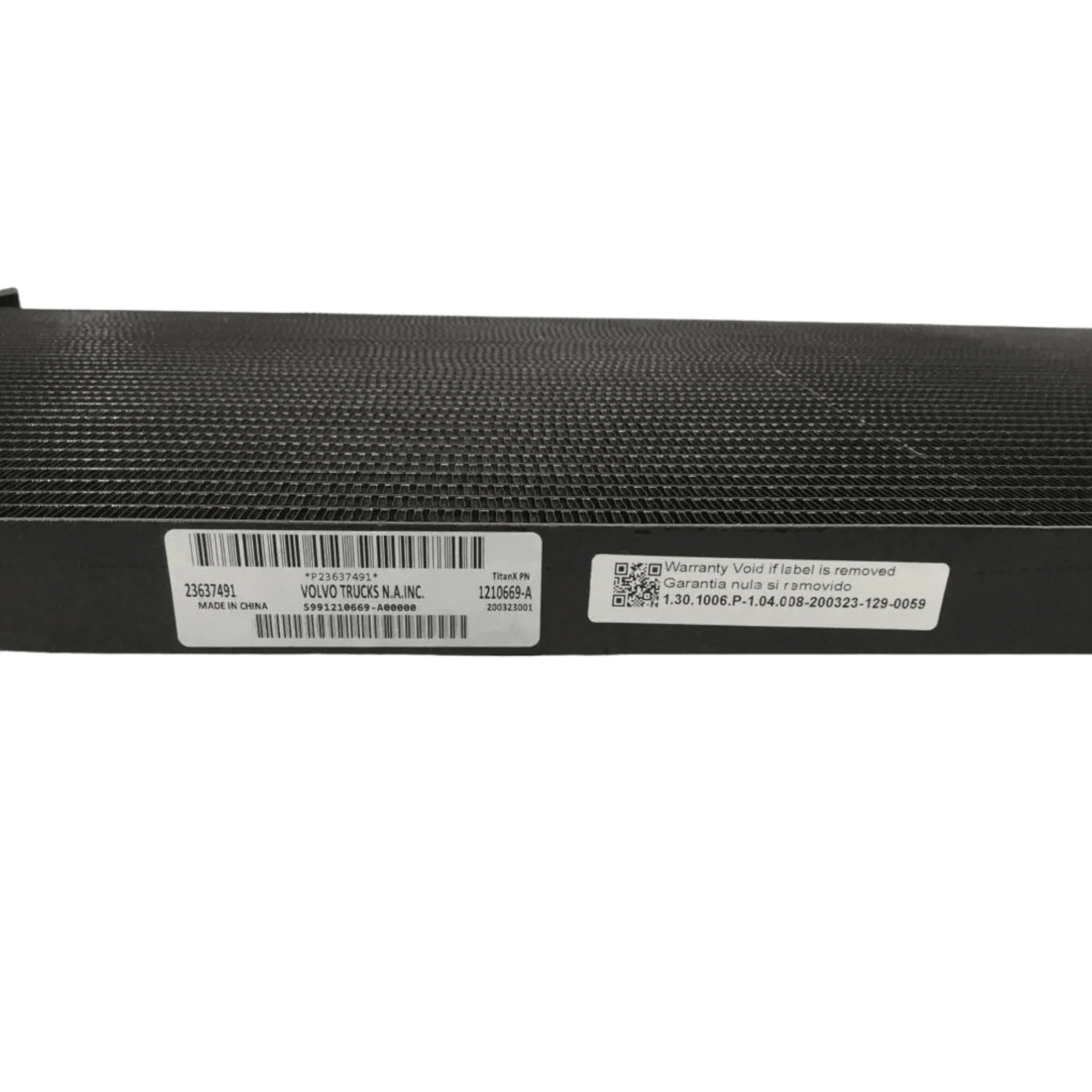 23637492 Genuine Volvo Condenser - Truck To Trailer
