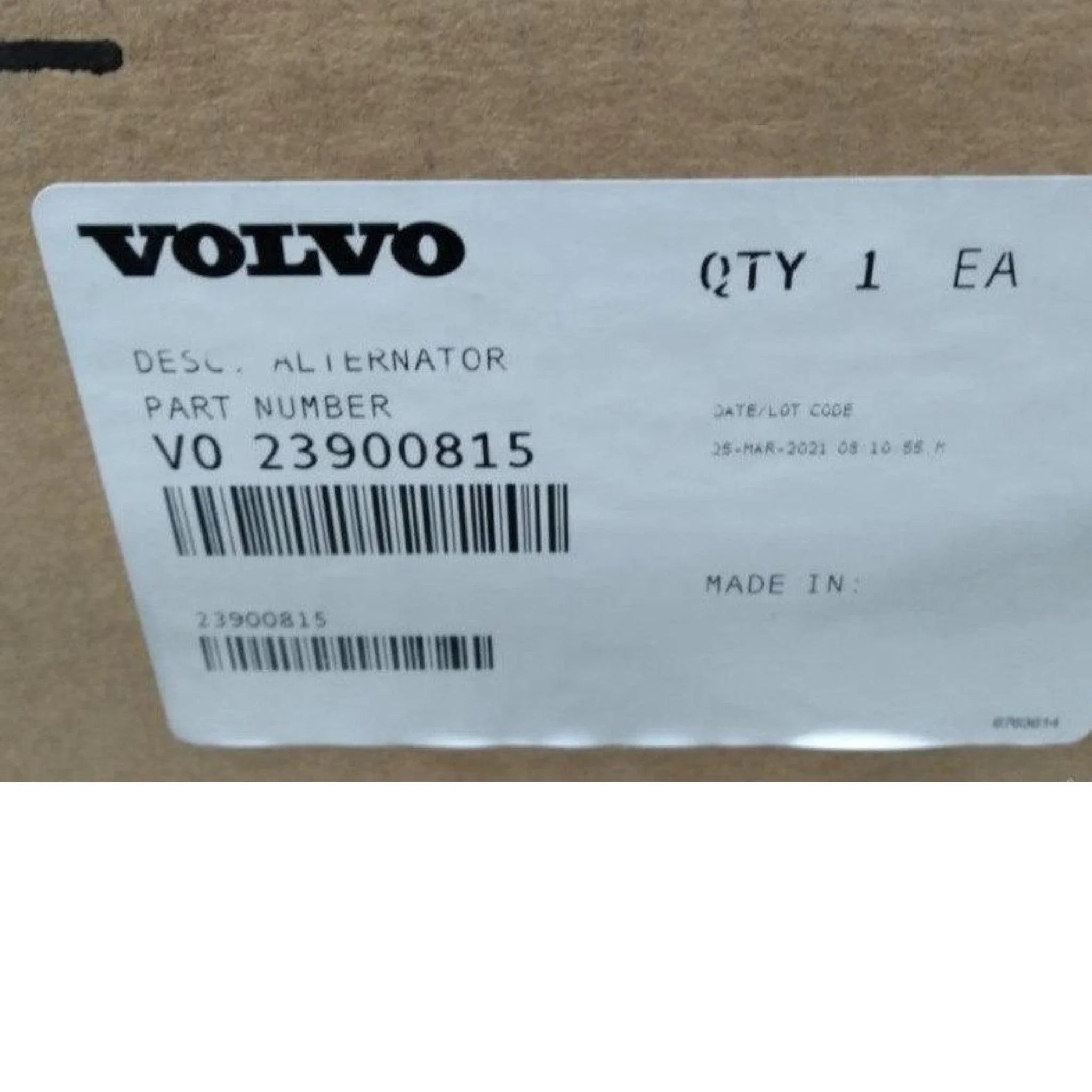 23900815 Genuine Volvo Alternator - Truck To Trailer