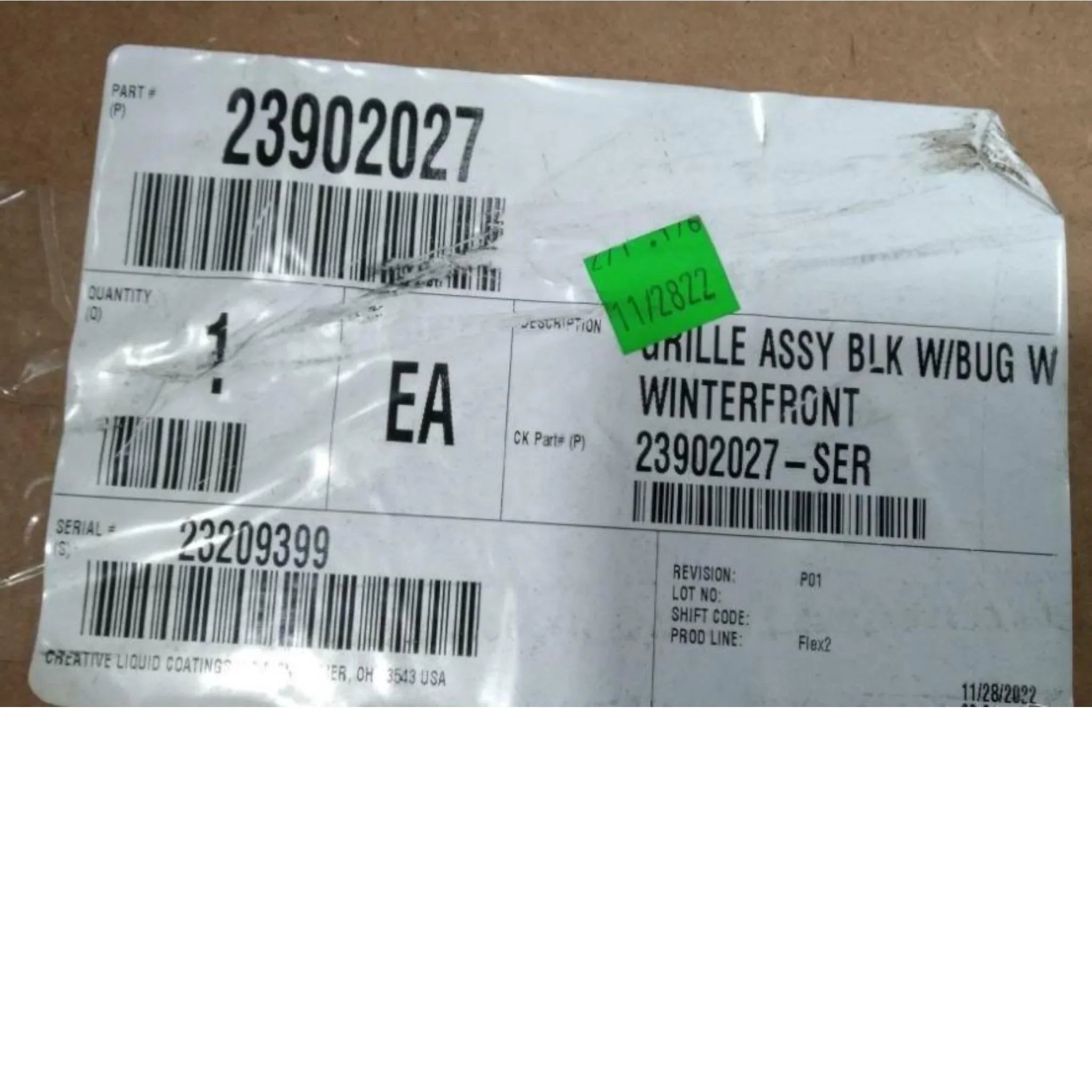 23902027 Genuine Mack Grille - Truck To Trailer