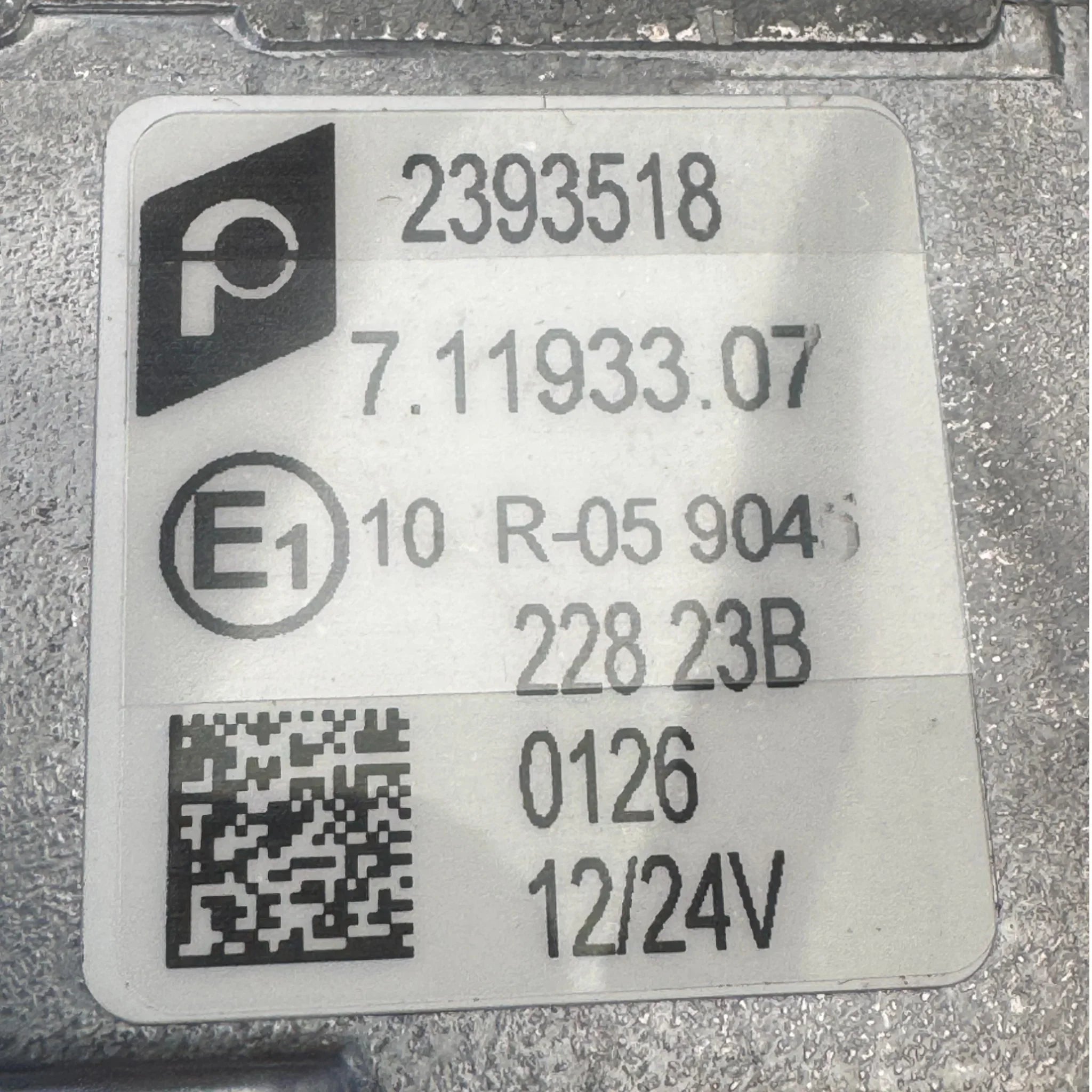 2393518 Genuine Paccar Engine Brake Control Valve