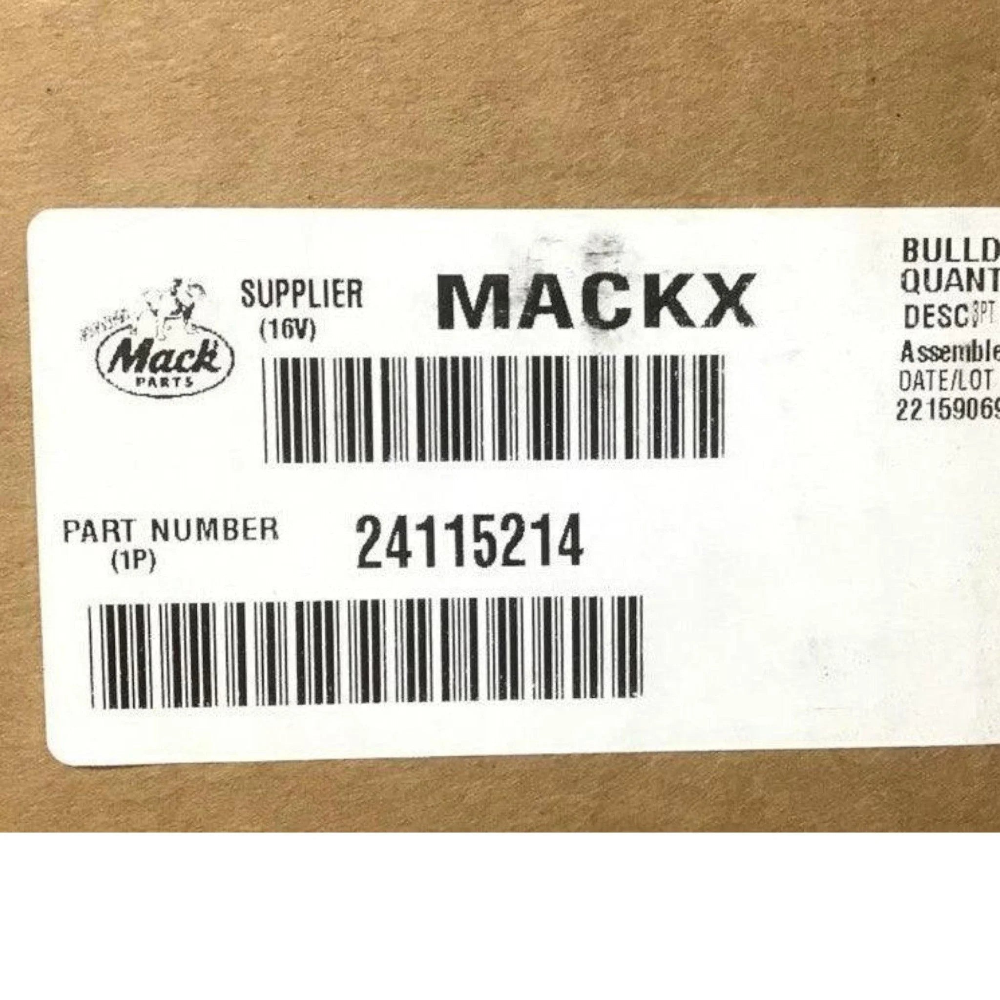 24115214 Genuine Volvo Seat Belt - Truck To Trailer