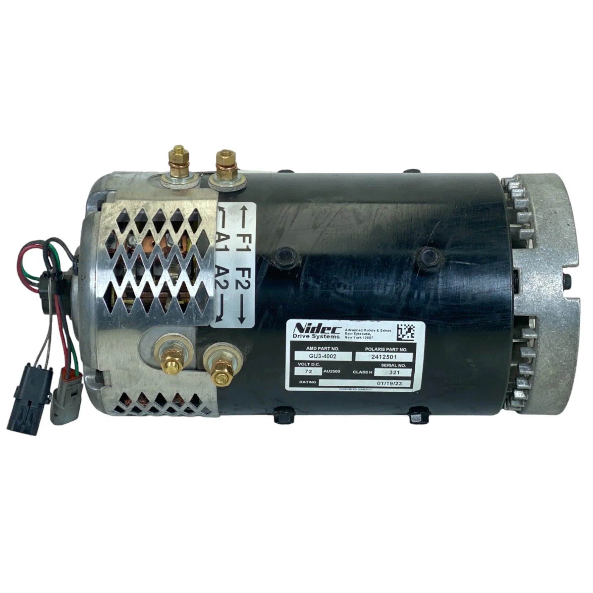 2412501 Genuine Nidec Electric Motor 72V