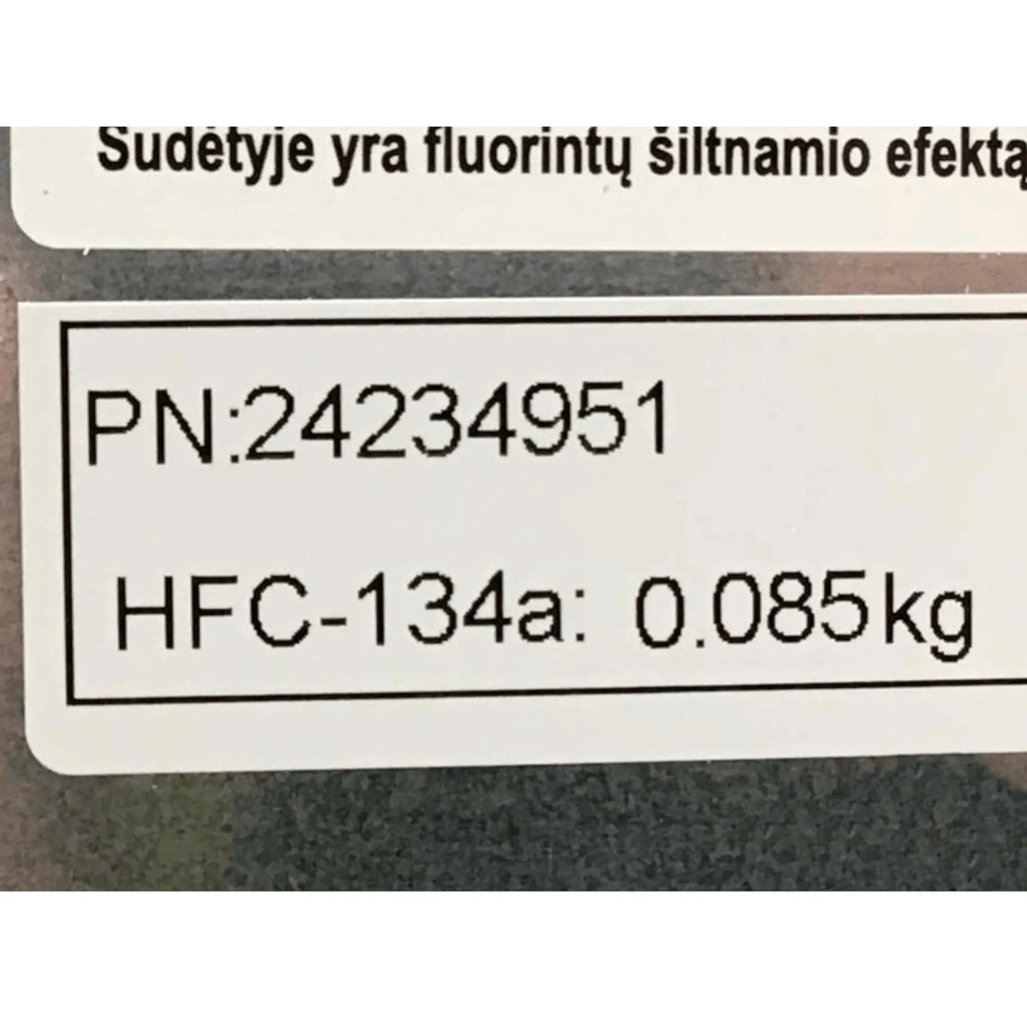 24234951 Genuine Volvo Refrigerator - Truck To Trailer