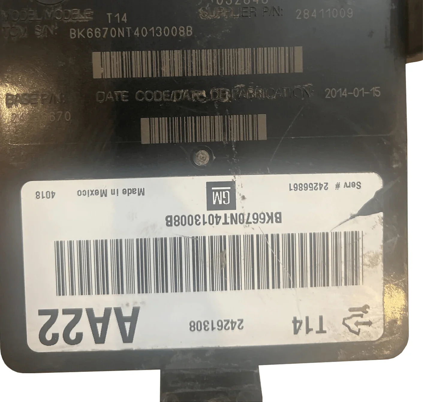 24261308 Genuine Allison Tcm Transmission Control Module Used