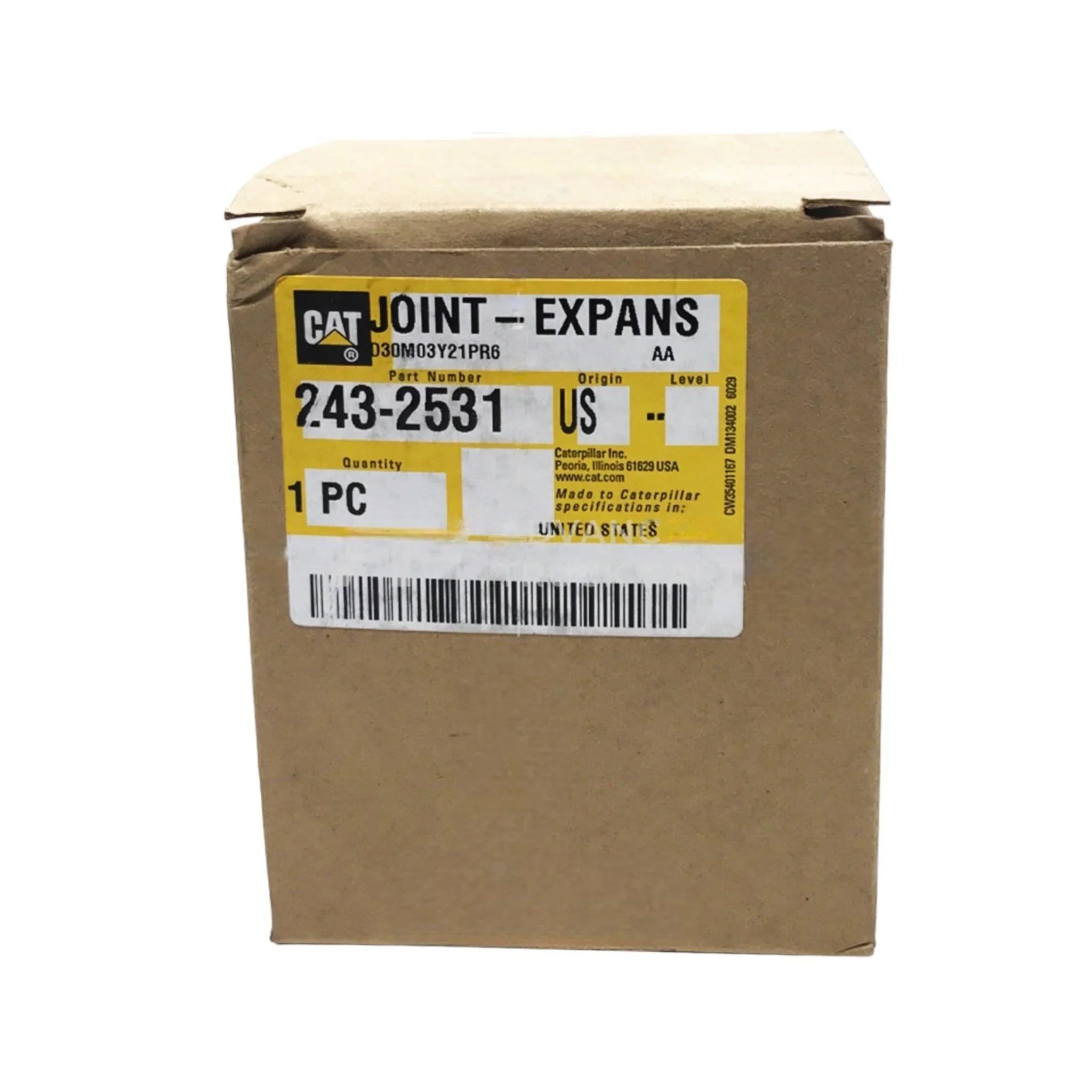 2432531 Genuine Cat Bellow Expansion Joint For C11 C13