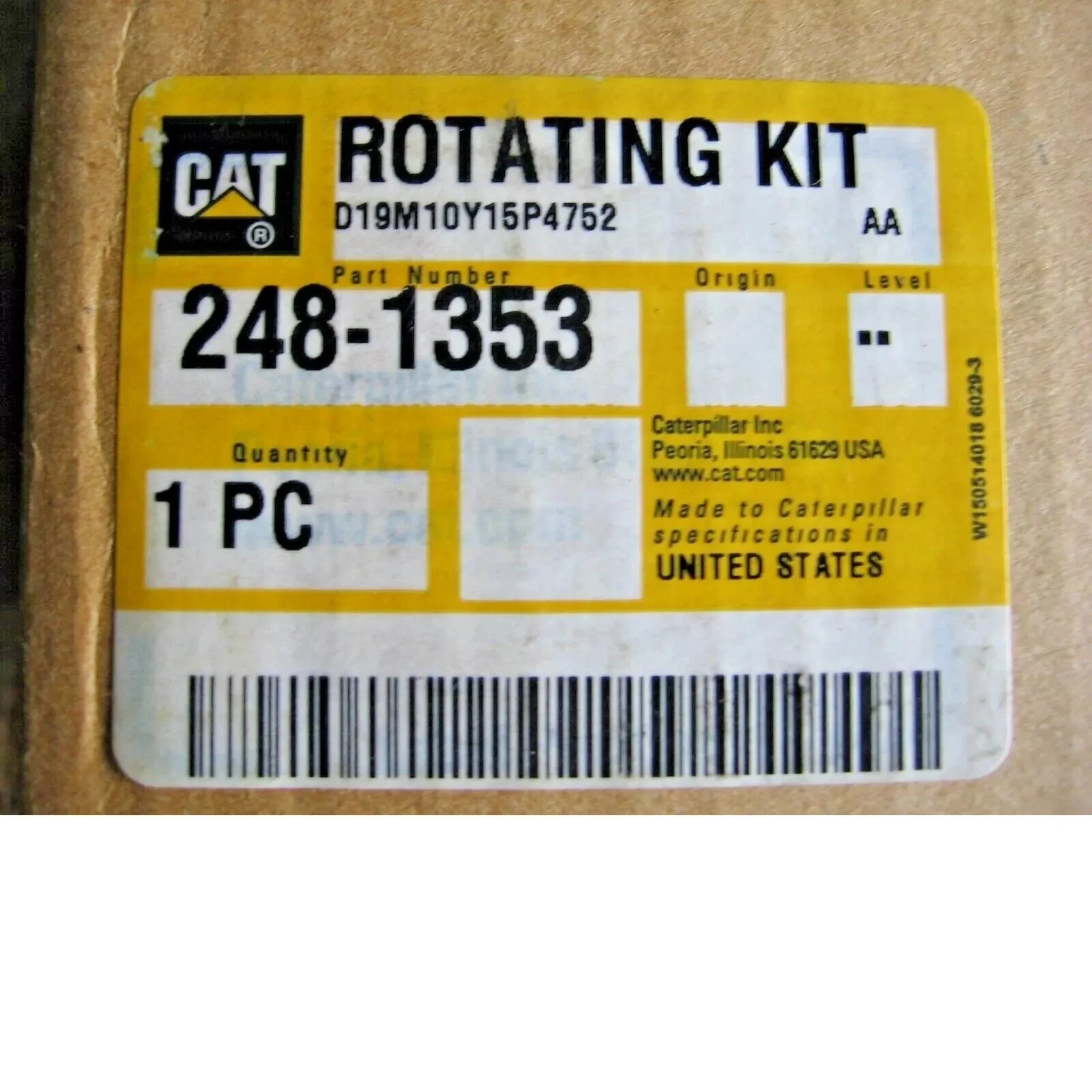 2481353 Caterpillar Rotating Kit