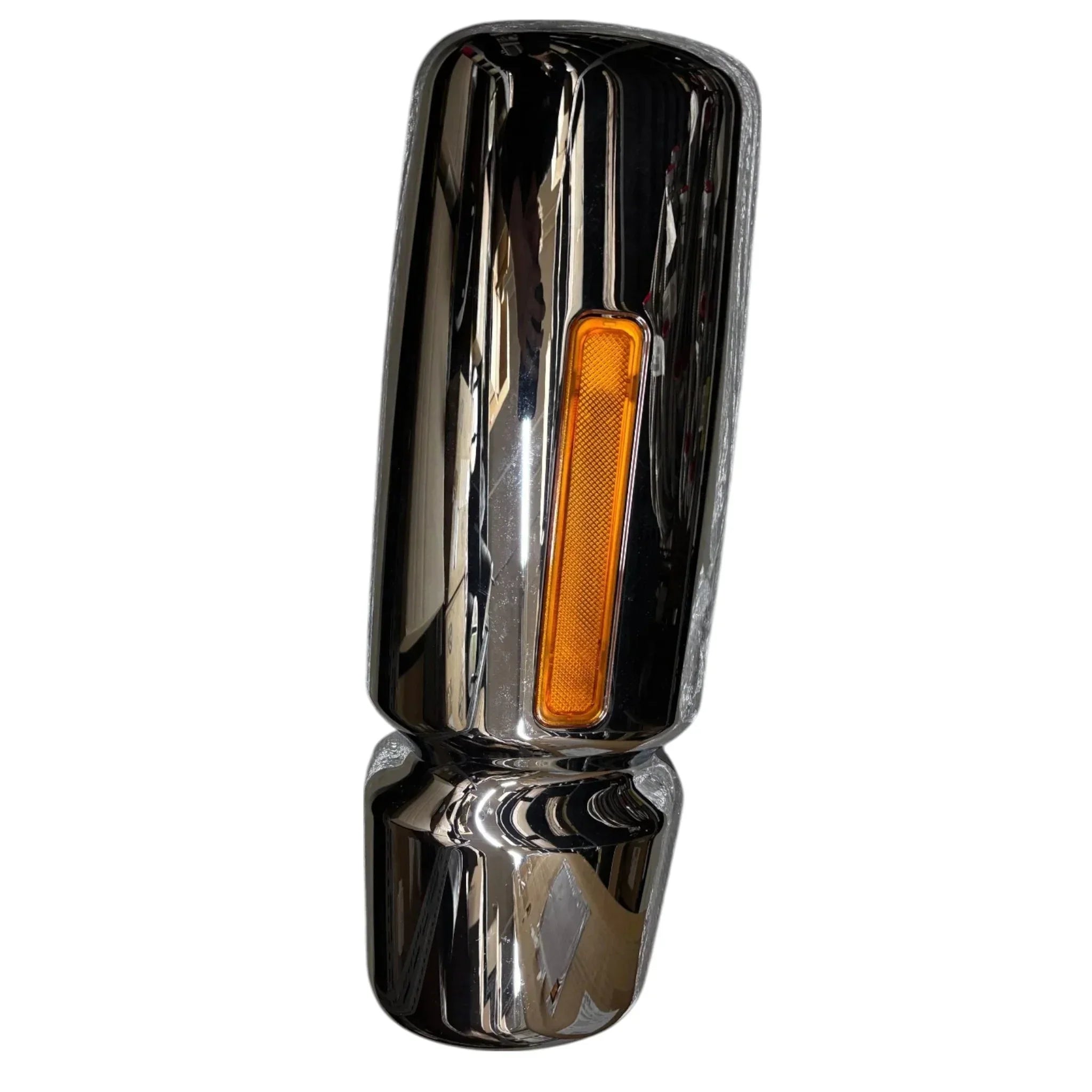 2506225C91 Genuine International Bright Finish Heated Left Side Head Mirror