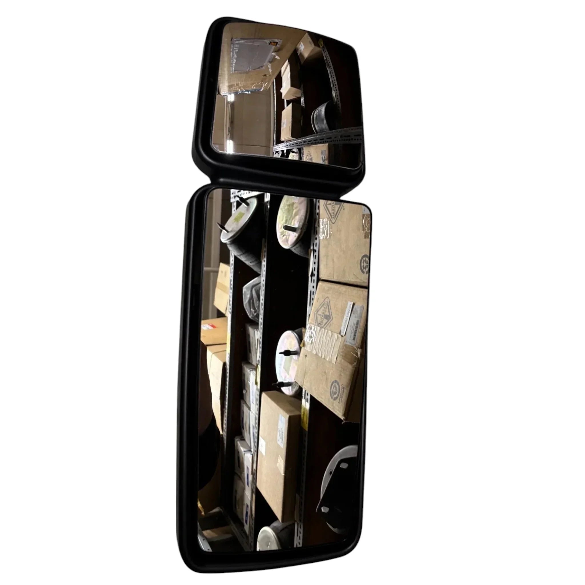2506225C91 Genuine International Bright Finish Heated Left Side Head Mirror