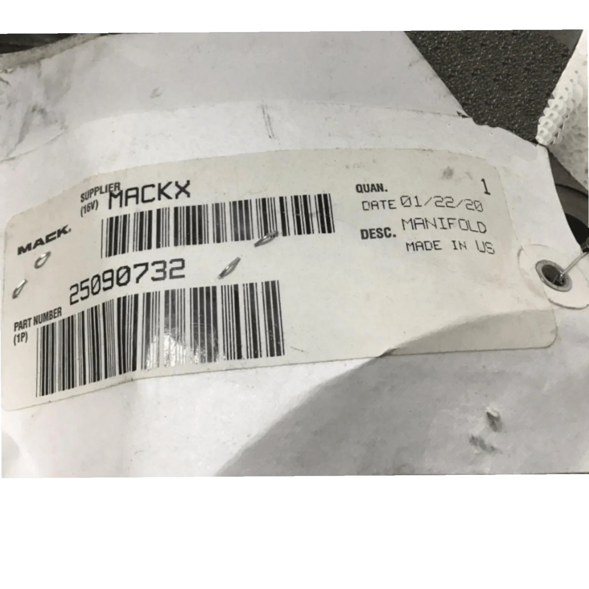 25090732 Genuine Volvo Manifold - Truck To Trailer