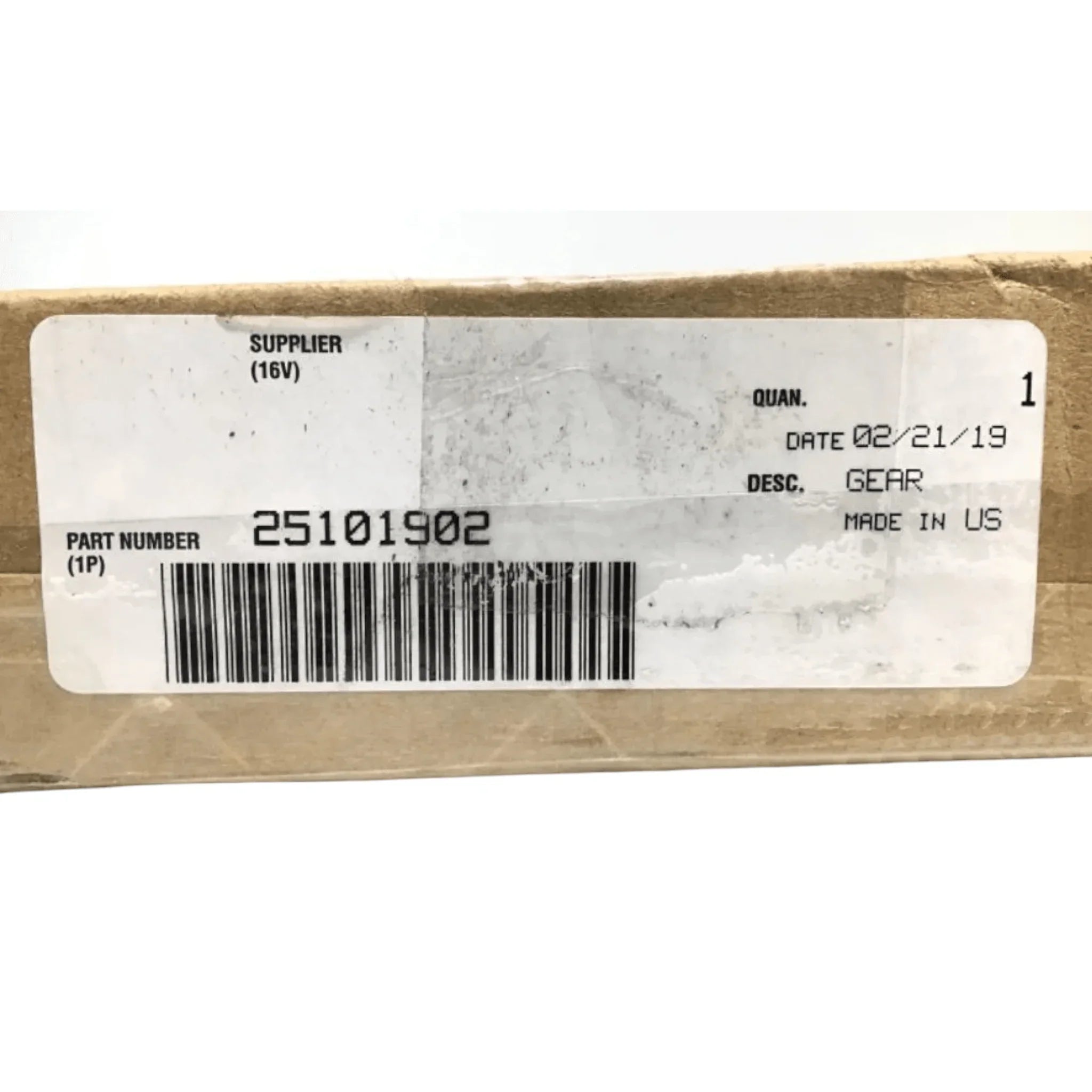 25101902 Genuine Volvo Gear - Truck To Trailer