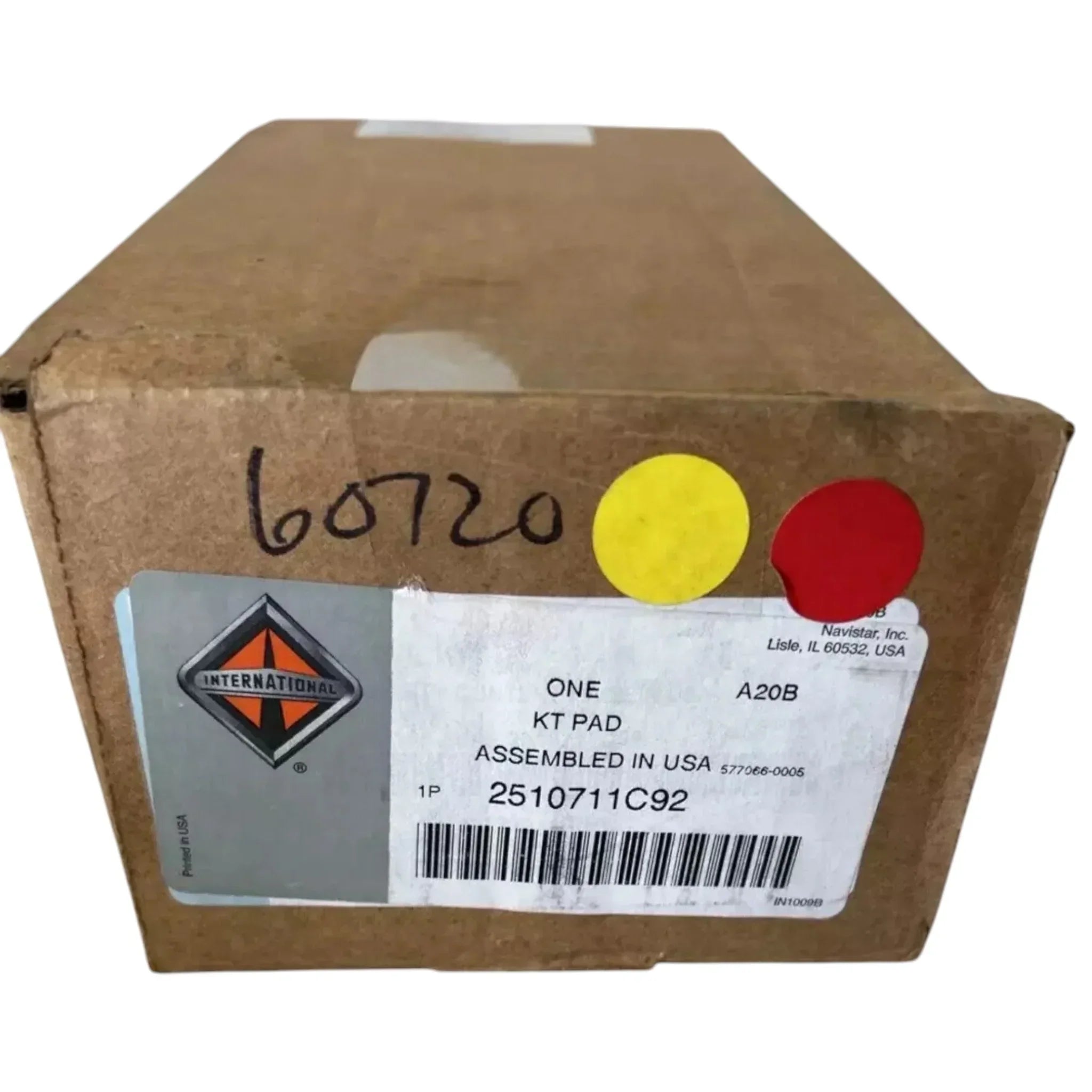 2510711C91 Genuine International Disc Brake Pad Set