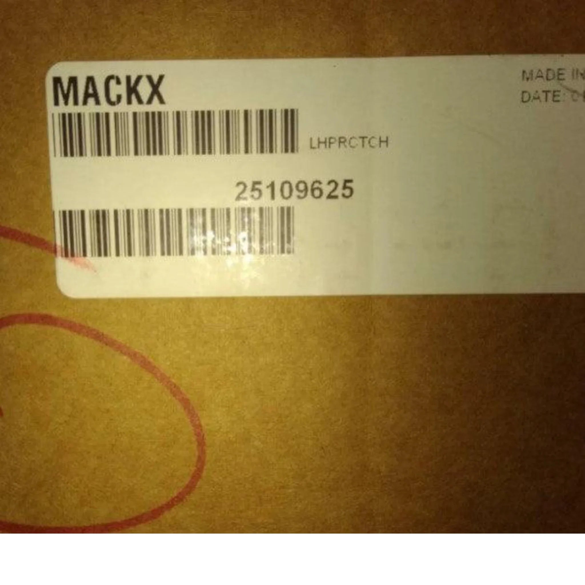 25109625 Genuine Mack Curtain - Truck To Trailer