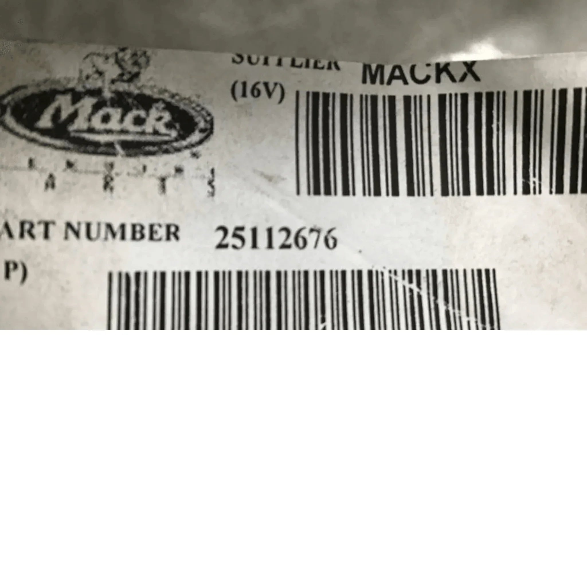 25112676 Genuine Mack Tube - Truck To Trailer