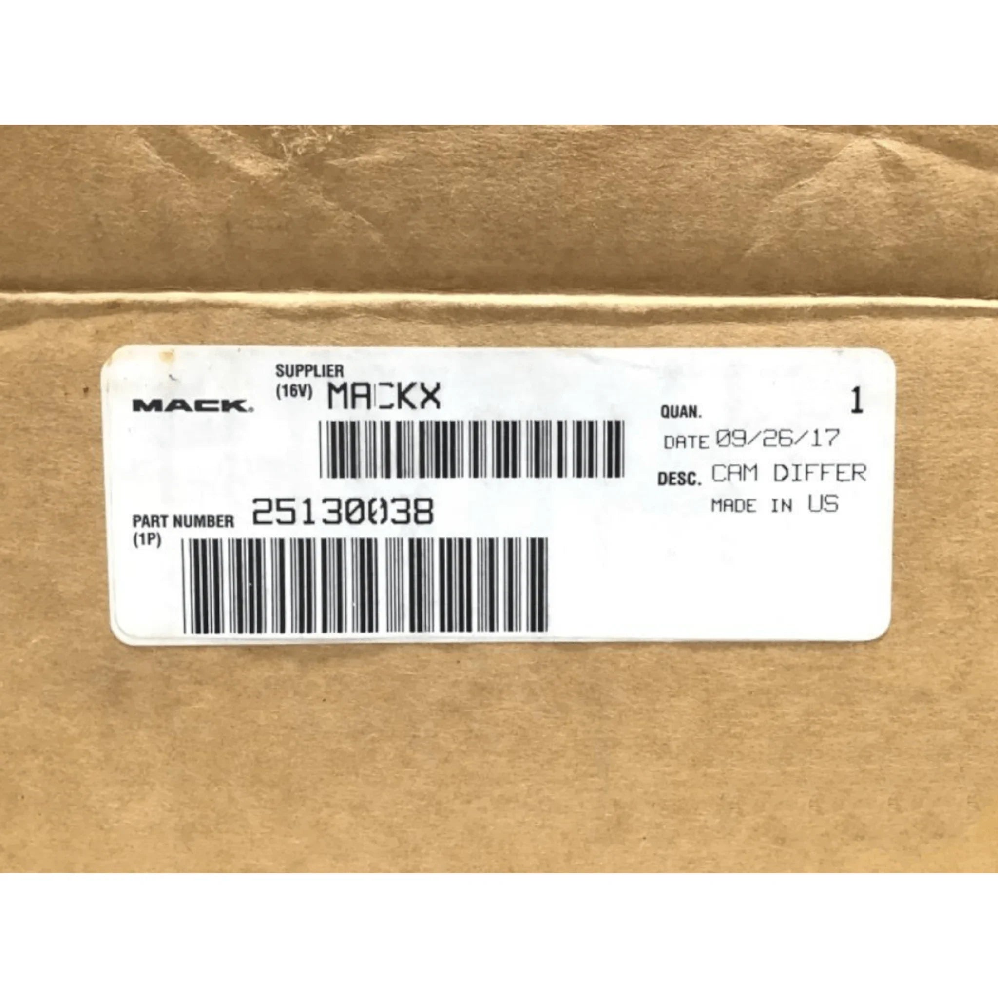25130038 Genuine Volvo Cam - Truck To Trailer