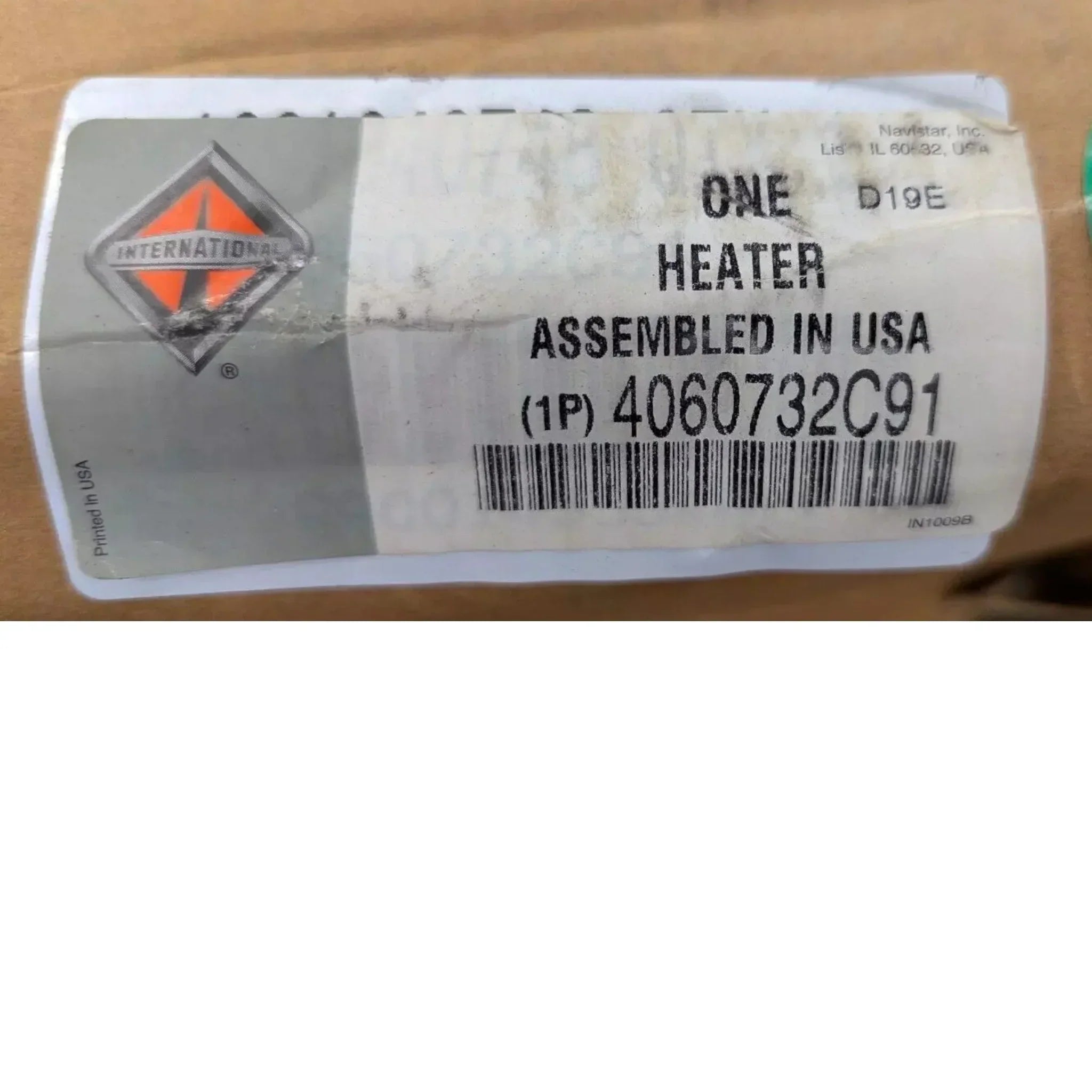 2513868C91 Genuine International Auxiliary Heater A/C Assembly
