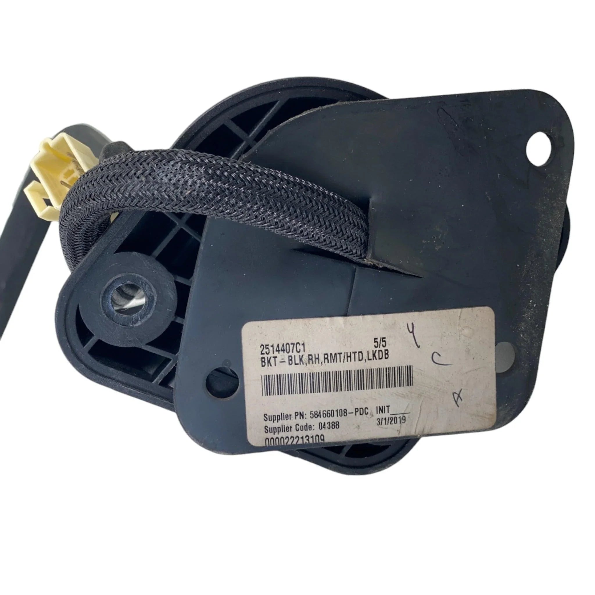 2514407C1 OEM International Bracket Assembly Rmt Htd Black Right Hand Lkd