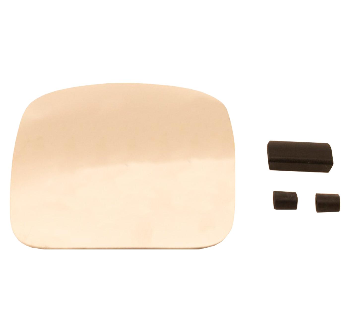 2514656C92 Genuine International Convex Mirror Glass And Mounting Clips - ADVANCED TRUCK PARTS