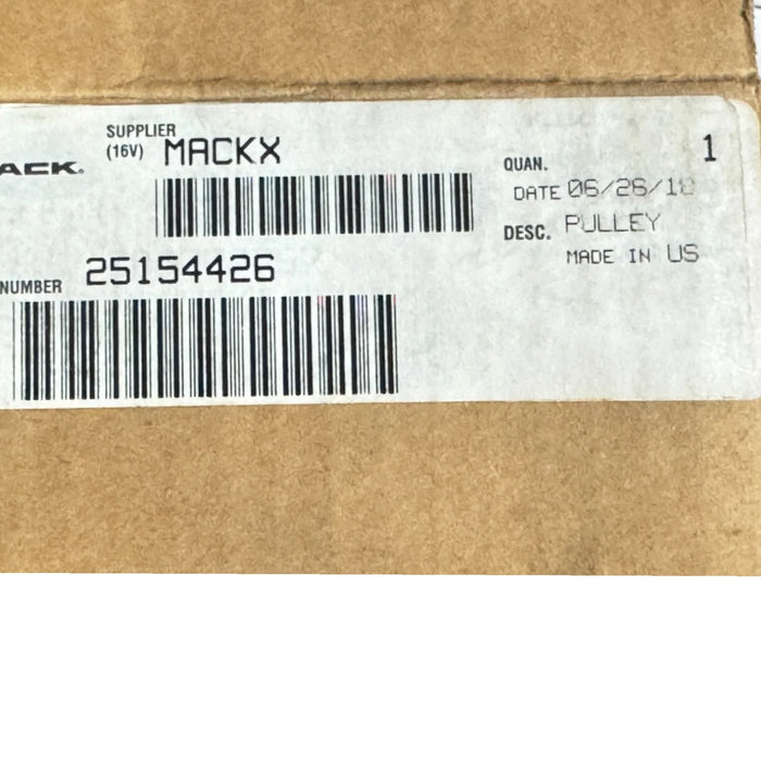 25154426 Genuine Mack Pulley