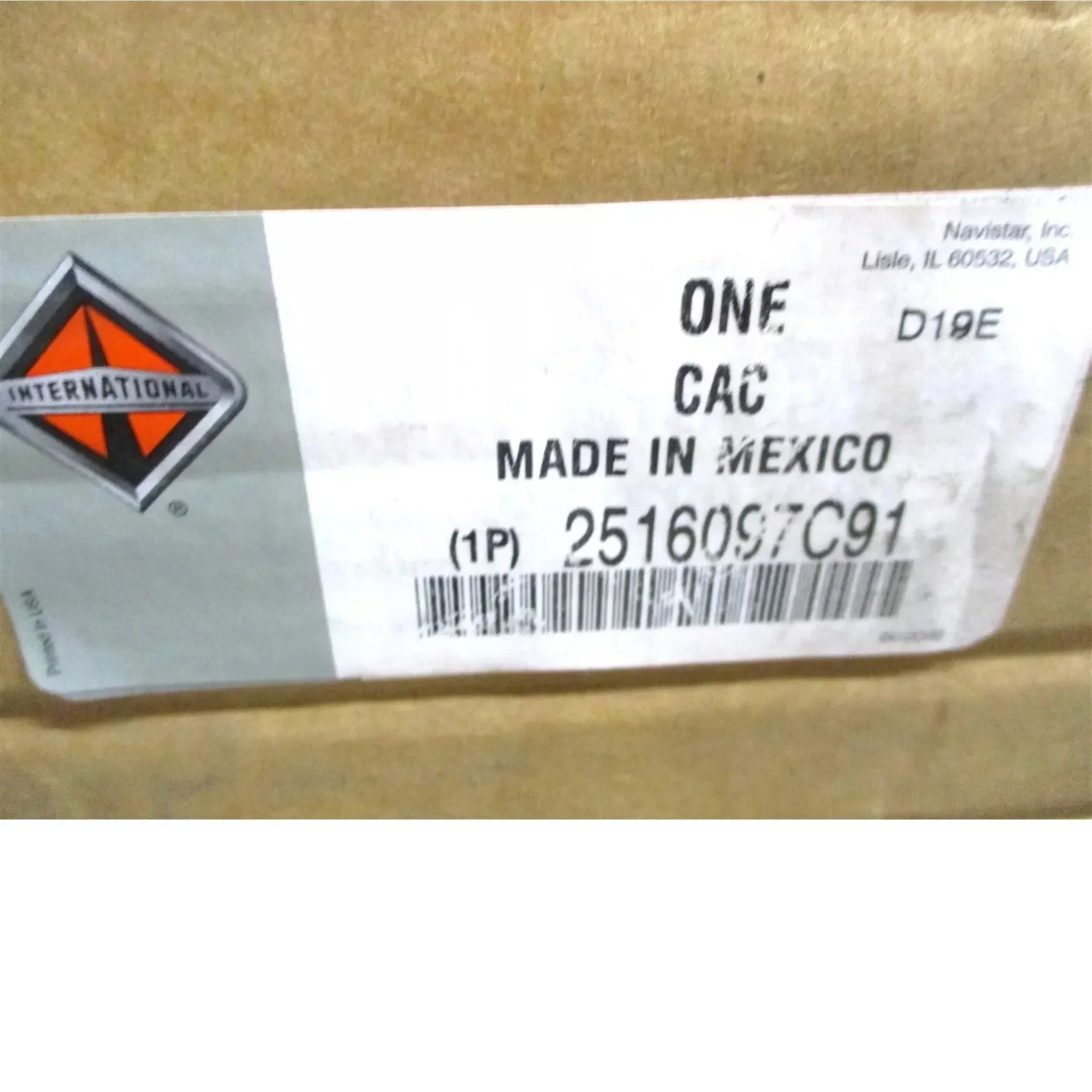 2516097C91 Genuine International Cooler Charge Air*