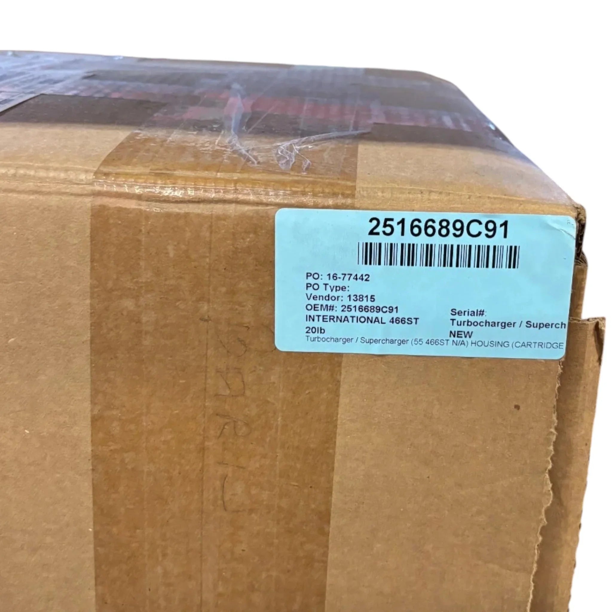 2516689C91 Genuine International Turbocharger Cartridge Kit