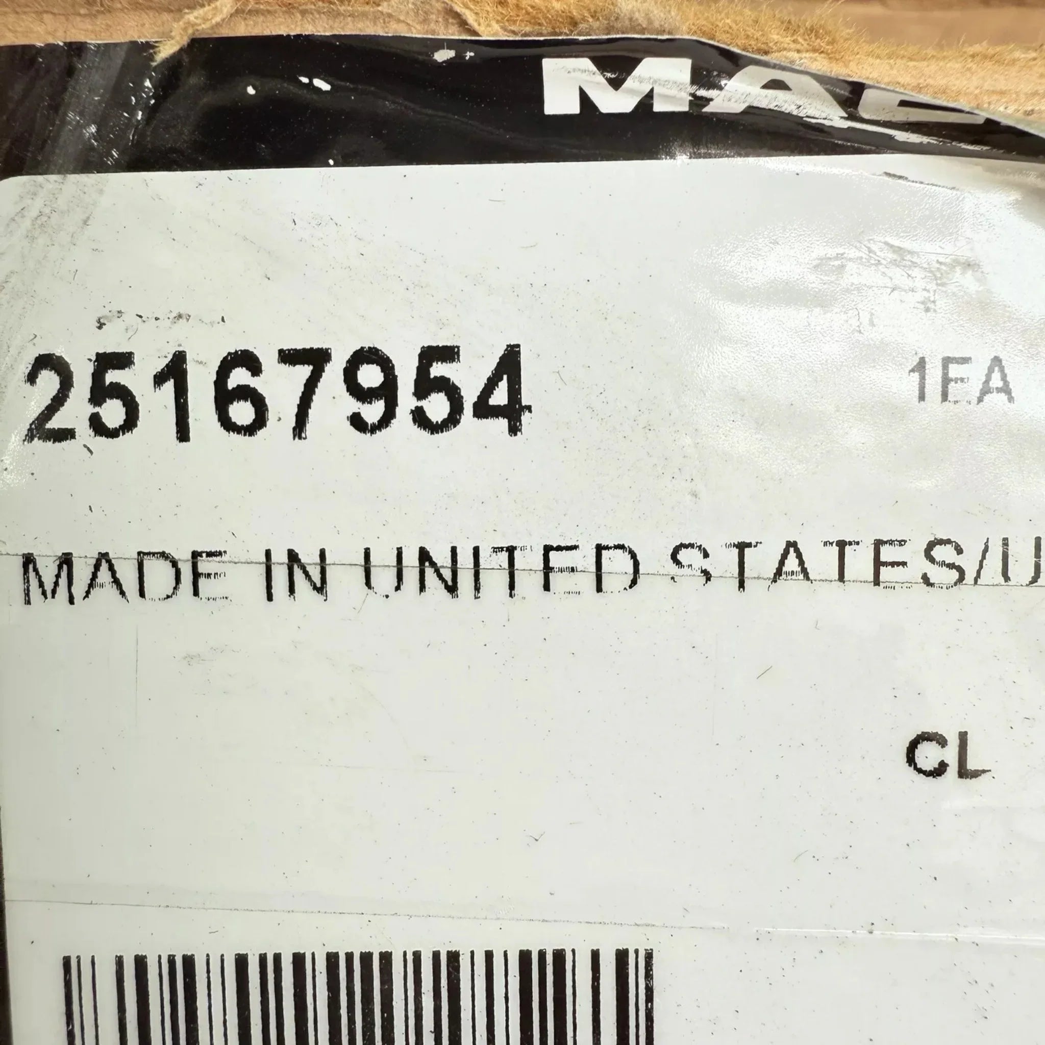 25167954 Genuine Mack Rear Driveshaft