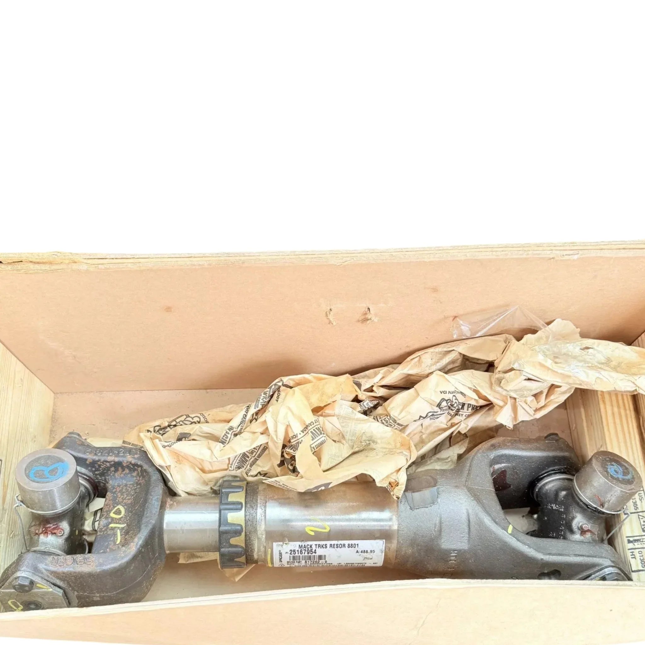 25167954 Genuine Mack Rear Driveshaft