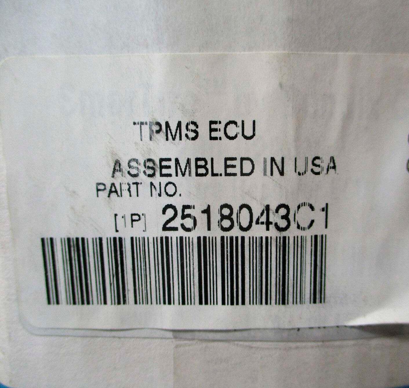 2518043C1 Genuine International Module Tire Pressure Monitoring System*