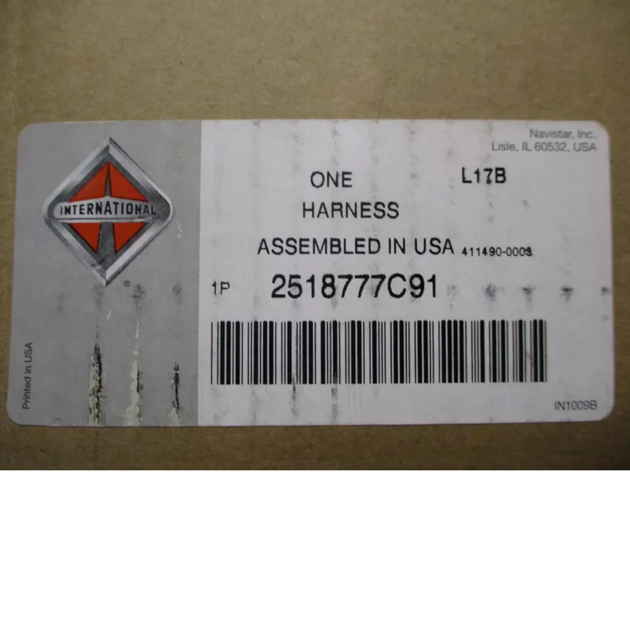 2518777C91 International Wiring Harness
