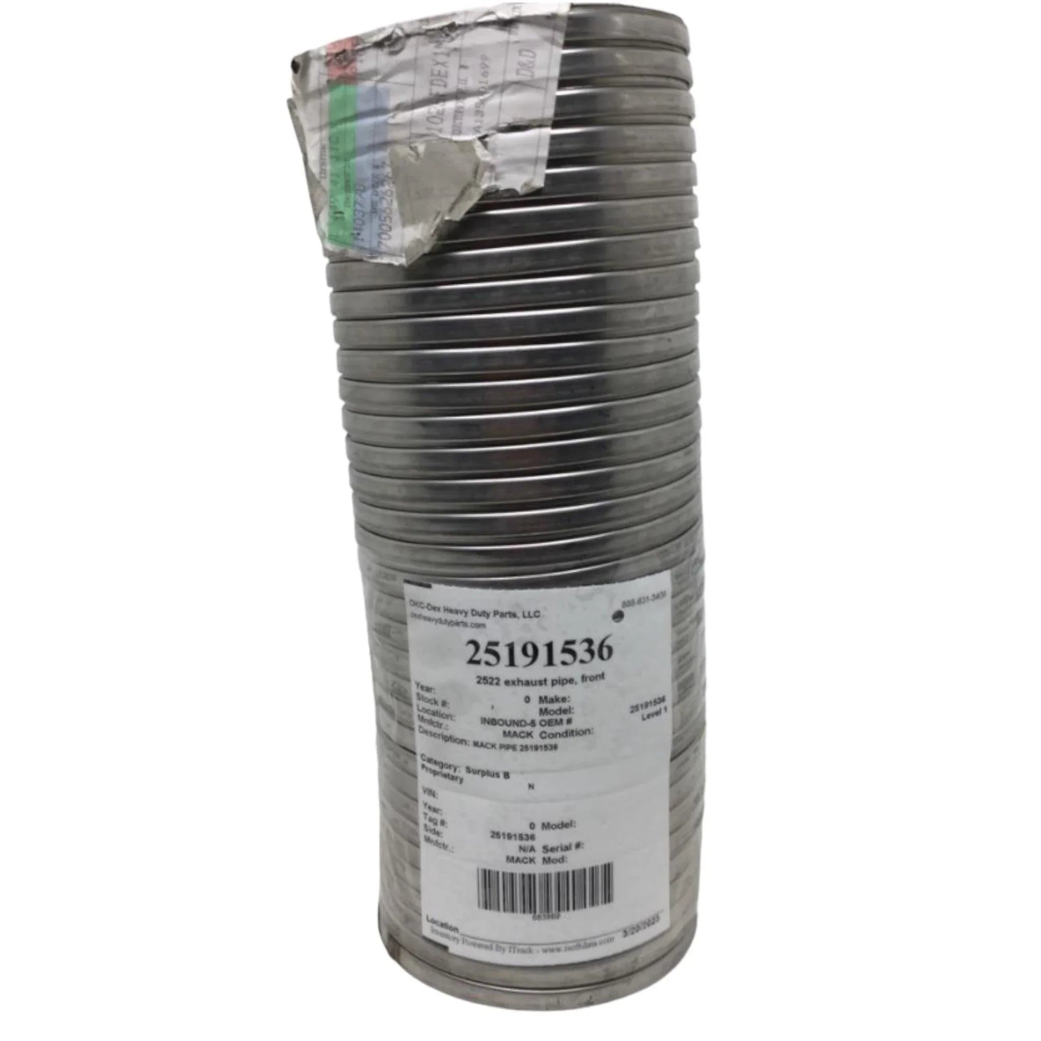 25191536 Genuine Volvo Pipe - Truck To Trailer