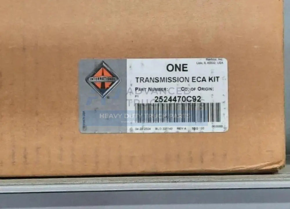 2524470C91 Genuine International Transmission Electronic Clutch Actuator Kit
