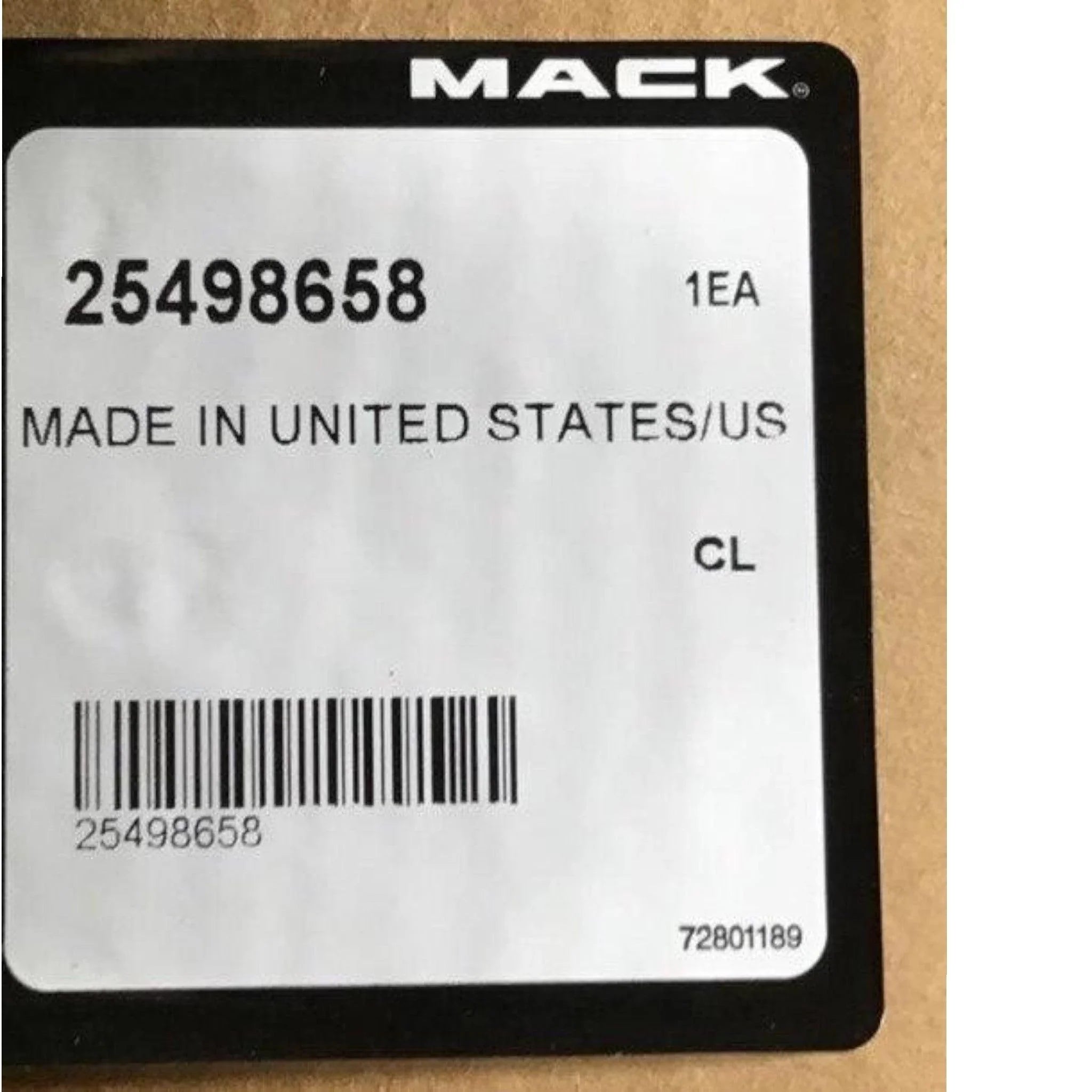 25498658 | Genuine Mack Frame - Truck To Trailer